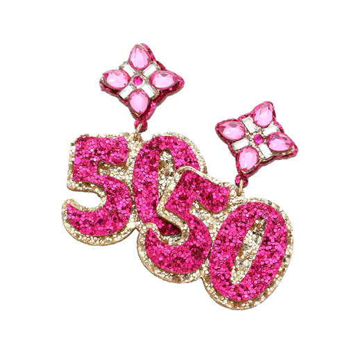Spread the birthday cheer with these 50 Birthday Glittered Confetti Message Dangle Earrings! Perfect for any celebration, these festive earrings will help you feel the party vibes. Plus, with these 50th Birthday Earrings, Get celebrating!