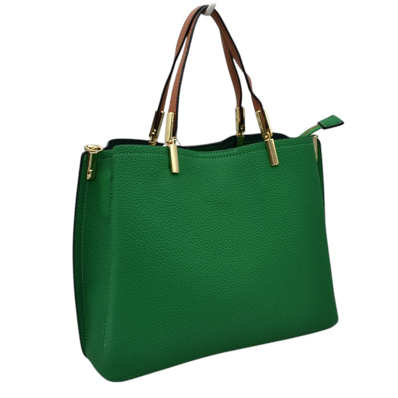 Simpler Times Bucket Crossbody Bags For Women. A great everyday casual shoulder bag composed of Faux leather. A simple design with subtle gold hardware details on the closure. Magnetic snap closure for an inner zipper pouch opening spacious to hold your phone, wallet, and other essentials securely.