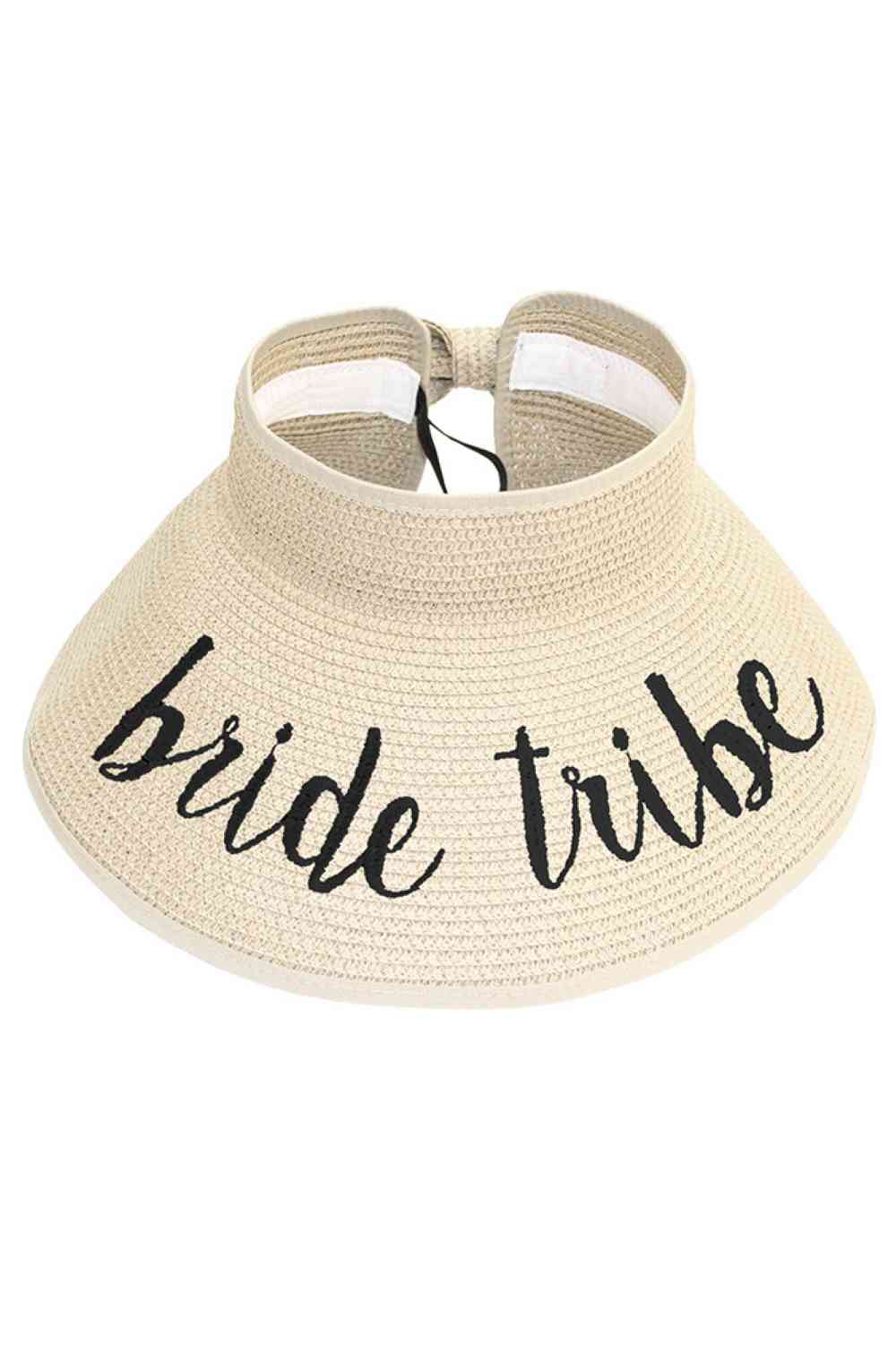 Beige Celebrate your bride tribe in style with this charming roll-up paper visor hat. Crafted from 100% paper, it's lightweight and perfectly packable for bachelorette parties, beach trips, and outdoor celebrations. The open visor design provides sun protection while keeping you cool and comfortable.