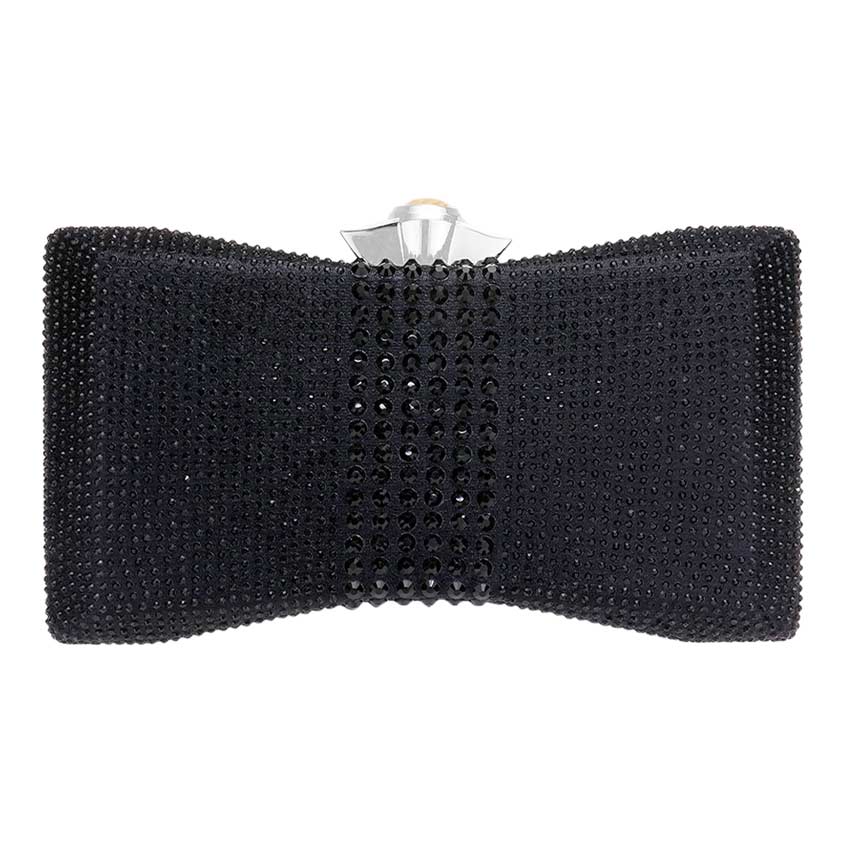 Black Bling Evening Clutch Crossbody Bag, perfectly goes with any outfit and shows your trendy choice to make you stand out on your special occasion. Carry out this bling evening crossbody bag while attending a special occasion. Perfect for carrying makeup, money, credit cards, keys or coins, etc.