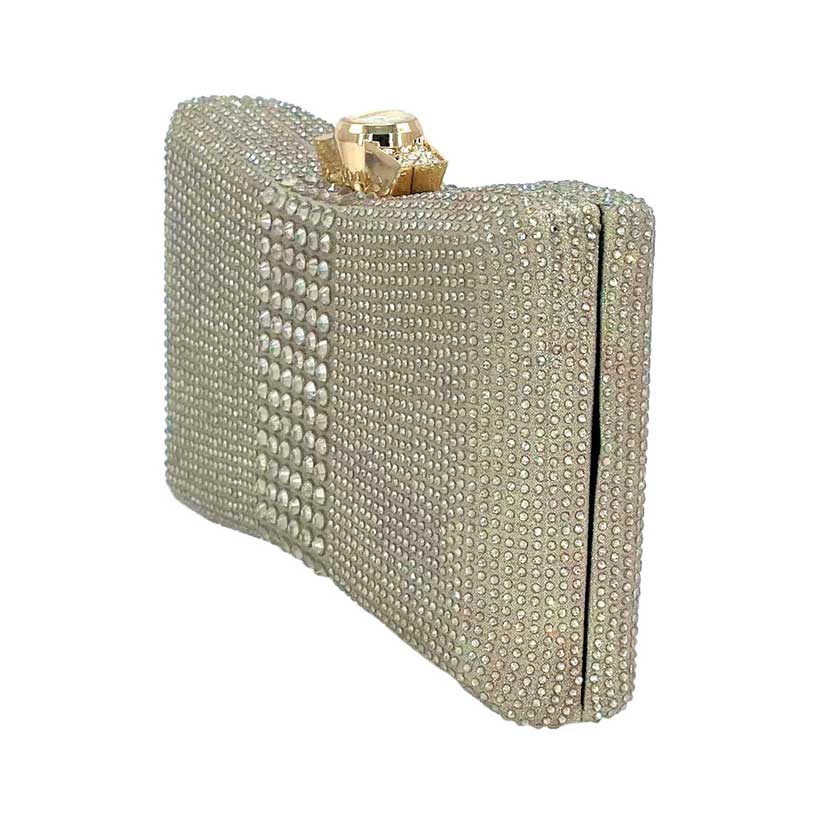 Black Bling Evening Clutch Crossbody Bag, perfectly goes with any outfit and shows your trendy choice to make you stand out on your special occasion. Carry out this bling evening crossbody bag while attending a special occasion. Perfect for carrying makeup, money, credit cards, keys or coins, etc.