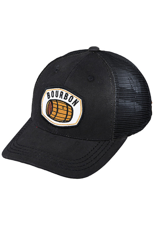 Black C.C Bourbon Embroidery Patch Baseball Cap is the perfect accessory for any stylish individual. Made with high-quality materials, this cap features an embroidered patch for a unique and sophisticated look. Stay cool and protected from the sun with its classic baseball cap design. A must-have for any fashion-forward individual.