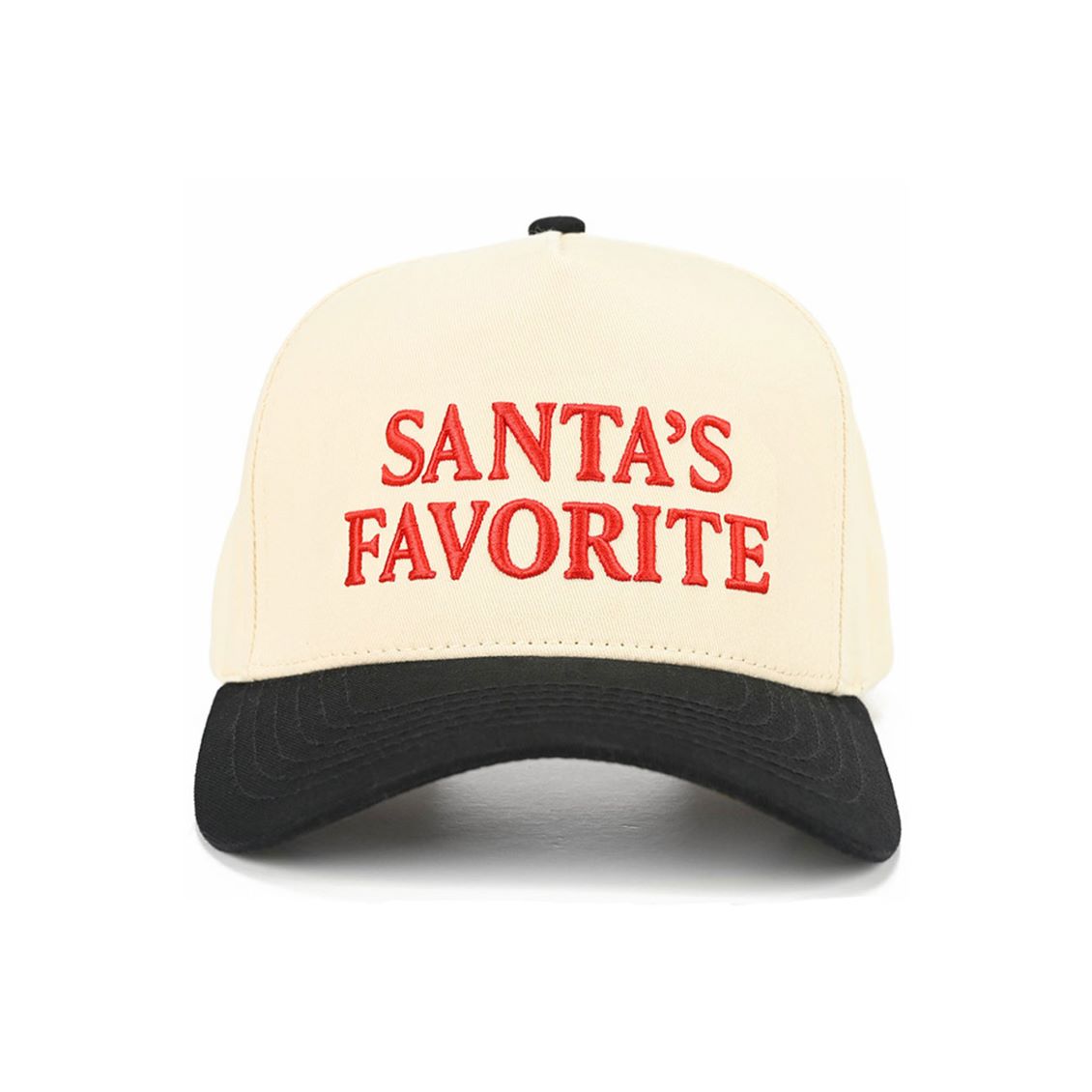 Celebrate the season in style with the C.C “Santa’s Favorite” Trucker Hat, featuring festive embroidered lettering that spreads cheerful holiday vibes. With its breathable mesh back and adjustable snap closure, this cap keeps you cool, comfy, and ready for every merry occasion.