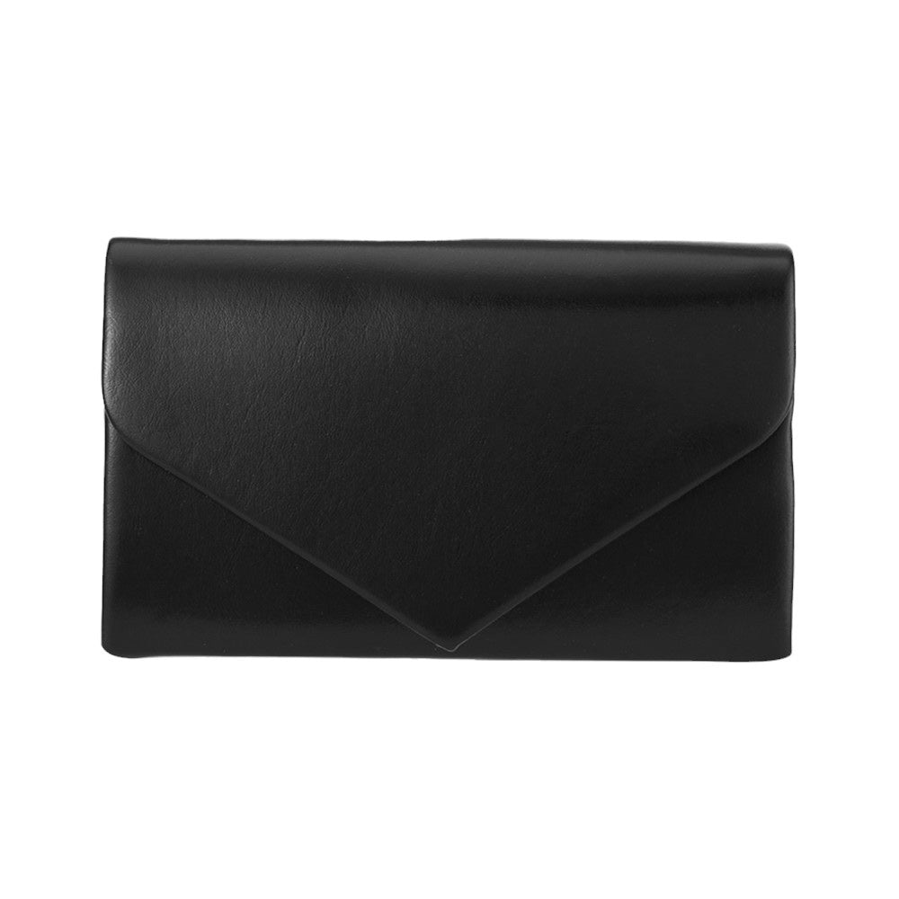 Black Metallic Envelope Evening Clutch Bag Crossbody Bag is the perfect accessory to elevate any outfit. Made with high-quality materials, its metallic design adds a touch of elegance. Its versatile crossbody style and spacious compartments make it a practical and stylish choice for any occasion.