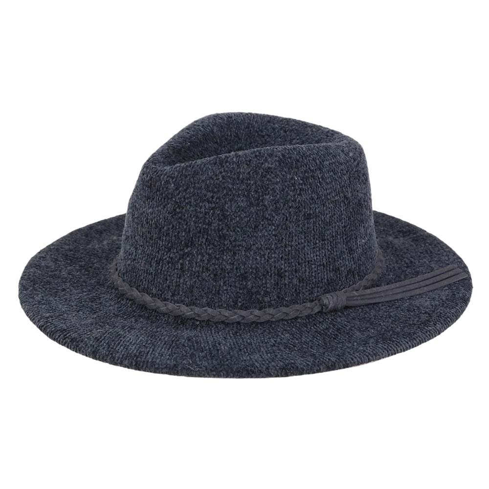 Black Solid Knit Panama Hat, a beautiful & comfortable Panama hat is suitable for summer wear to amp up your beauty & make you more comfortable everywhere. Perfect for keeping the sun off your face, neck, and shoulders. It's an excellent gift item for your friends & family or loved ones this summer.