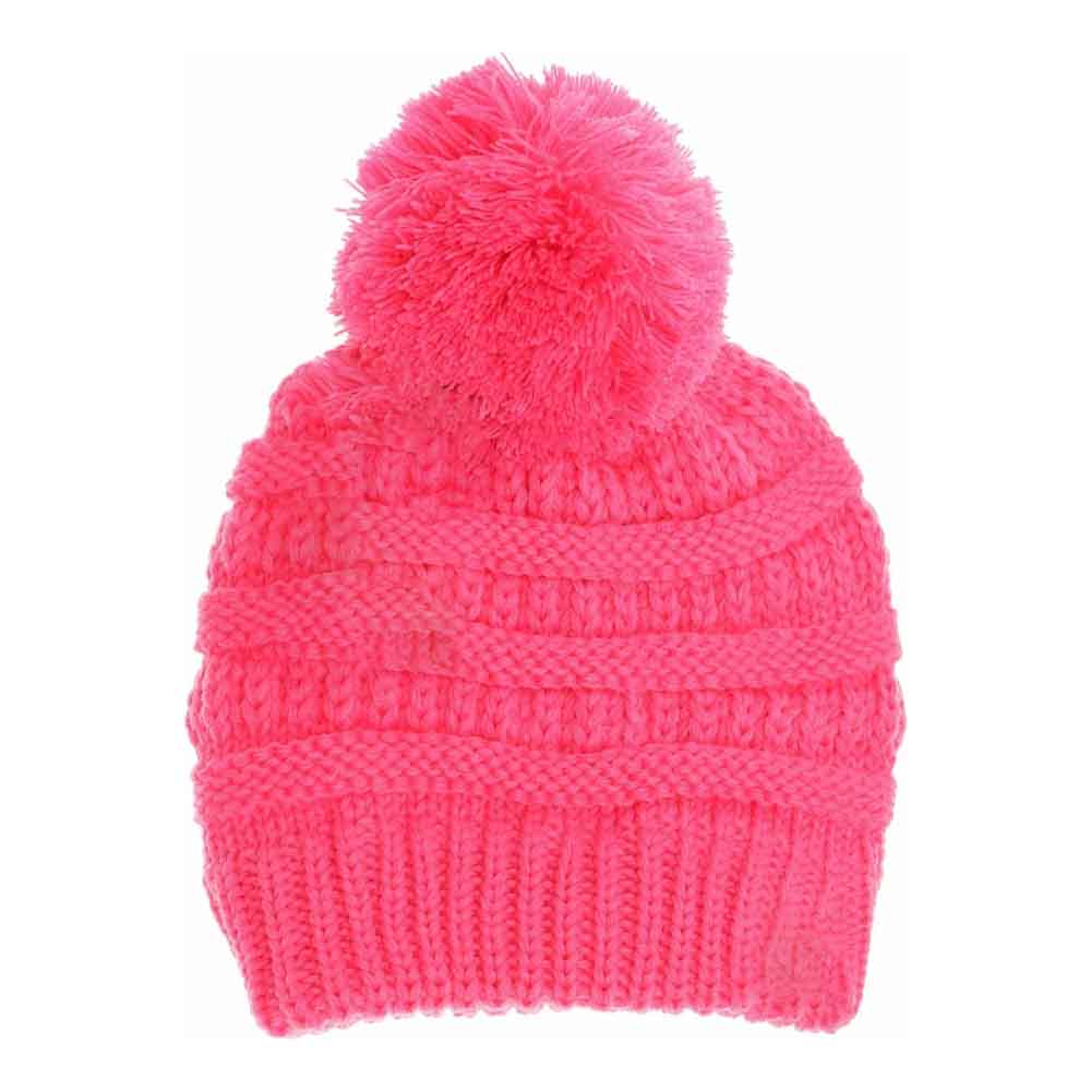 CandyPink Kids Solid Pom CC Beanies offer expert-level protection against cold weather with a focus on comfort and durability. Made from soft, insulating materials, they provide effective warmth while maintaining breathability. The solid color design ensures versatility, and the classic pom adds a playful yet refined detail. Tailored to fit securely on children’s heads, these beanies deliver reliable comfort for all outdoor activities in cooler temperatures