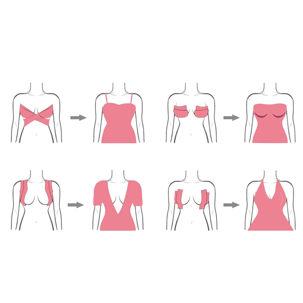 Clear Lift Tape Push-Up Boob Nipple Covers provide superior support and lift, giving you a natural and seamless look under any outfit. Made with high-quality elastic adhesive tape, they are easy to apply and secure, ensuring all-day comfort and confidence. Perfect for any occasion, these covers are a must-have in every wardrobe.