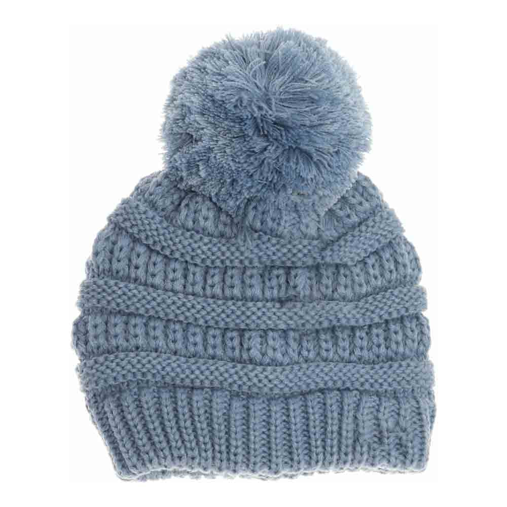 Denim Kids Solid Pom CC Beanies offer expert-level protection against cold weather with a focus on comfort and durability. Made from soft, insulating materials, they provide effective warmth while maintaining breathability. The solid color design ensures versatility, and the classic pom adds a playful yet refined detail. Tailored to fit securely on children’s heads, these beanies deliver reliable comfort for all outdoor activities in cooler temperatures