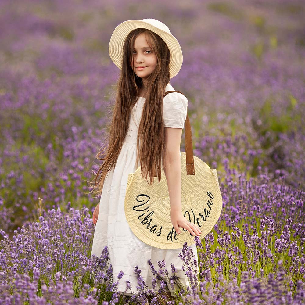 Madeline Love Beige Vibras de Verano Weaving Round Jute Shoulder Bag - Bags & Wallets