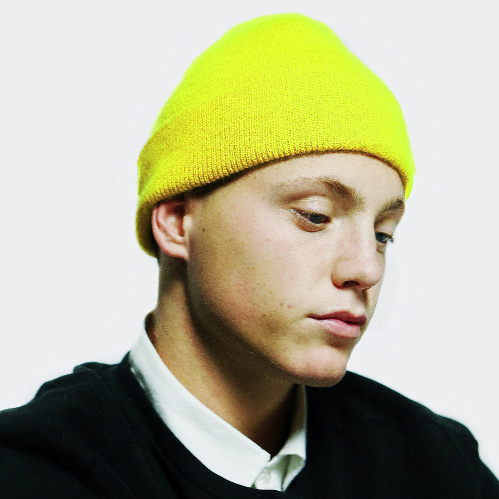 Lime, Neon Soft Basic Beanie Hat