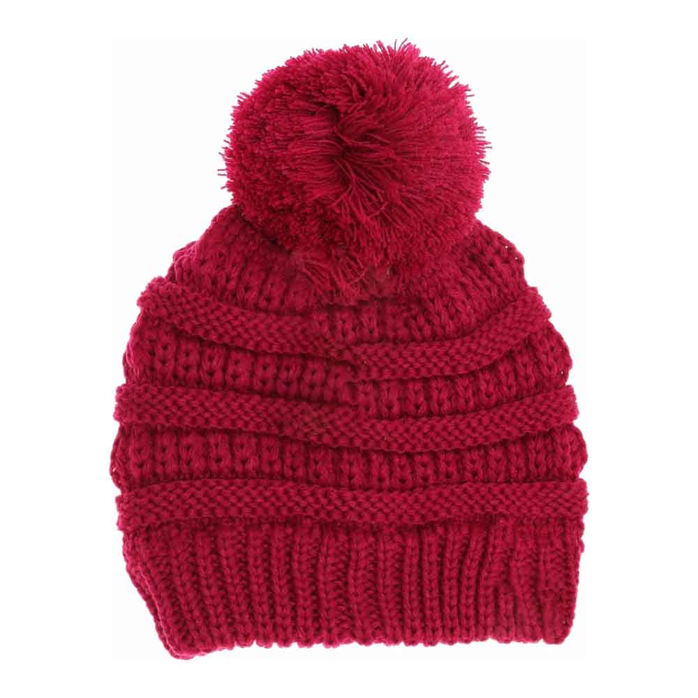 Hot Pink Kids Solid Pom CC Beanies offer expert-level protection against cold weather with a focus on comfort and durability. Made from soft, insulating materials, they provide effective warmth while maintaining breathability. The solid color design ensures versatility, and the classic pom adds a playful yet refined detail. Tailored to fit securely on children’s heads, these beanies deliver reliable comfort for all outdoor activities in cooler temperatures