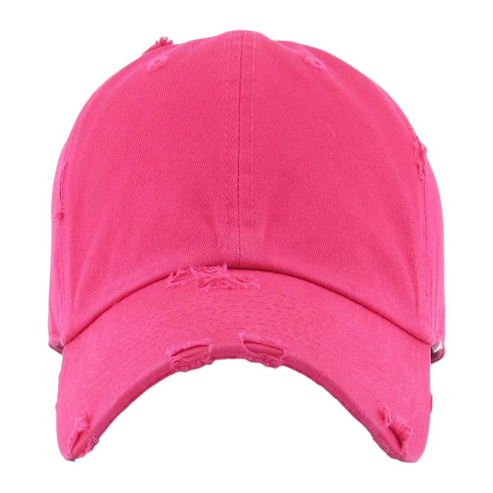 Hot Pink Solid Vintage Baseball Cap blends classic design with expert craftsmanship for a refined, durable accessory. Made from high-quality materials, it ensures a comfortable, secure fit suitable for daily wear. Its minimalist, solid color design complements a range of styles, while the vintage finish adds subtle character. Perfect for those seeking both timeless appeal and reliable performance in a baseball cap.
