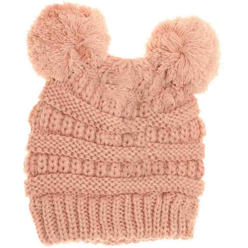 IndiePink BABY Solid Double Pom CC Beanie offers expert-level warmth and comfort for your little one. Designed with a soft, double-layer knit and two adorable pom-poms, this beanie provides superior insulation while maintaining a gentle fit on delicate baby skin. Its solid color ensures easy pairing with any outfit, making it both practical and stylish for everyday wear. Ideal for chilly weather, this beanie helps keep your baby cozy and protected from the cold.