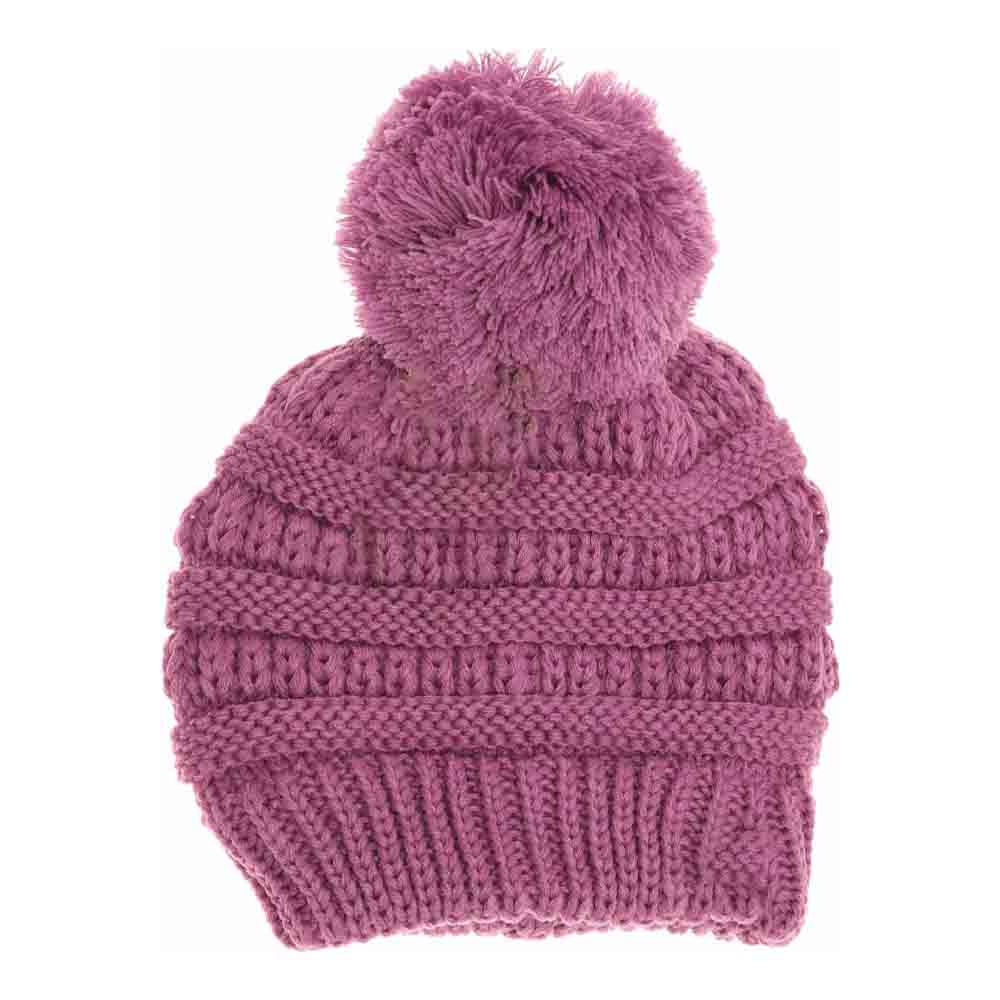 Lavender Kids Solid Pom CC Beanies offer expert-level protection against cold weather with a focus on comfort and durability. Made from soft, insulating materials, they provide effective warmth while maintaining breathability. The solid color design ensures versatility, and the classic pom adds a playful yet refined detail. Tailored to fit securely on children’s heads, these beanies deliver reliable comfort for all outdoor activities in cooler temperatures