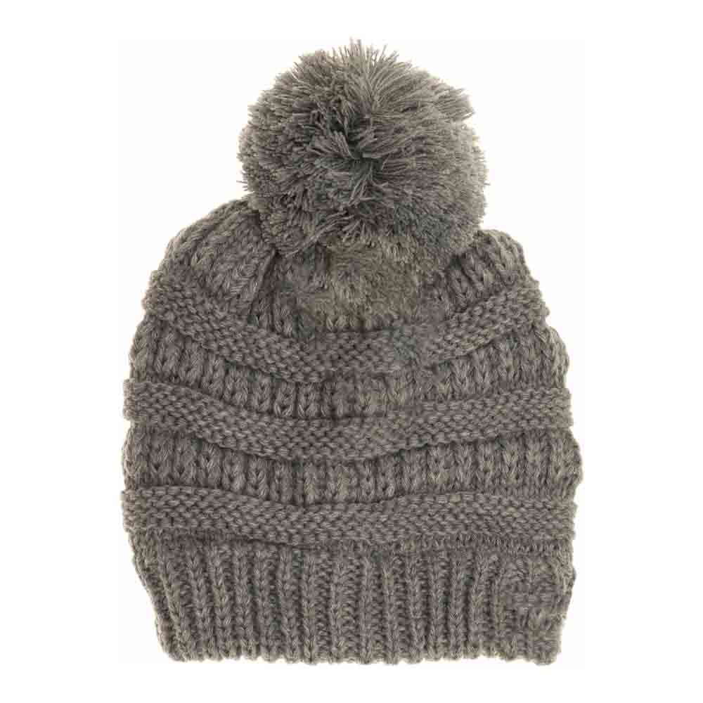 Lt.Grey Kids Solid Pom CC Beanies offer expert-level protection against cold weather with a focus on comfort and durability. Made from soft, insulating materials, they provide effective warmth while maintaining breathability. The solid color design ensures versatility, and the classic pom adds a playful yet refined detail. Tailored to fit securely on children’s heads, these beanies deliver reliable comfort for all outdoor activities in cooler temperatures
