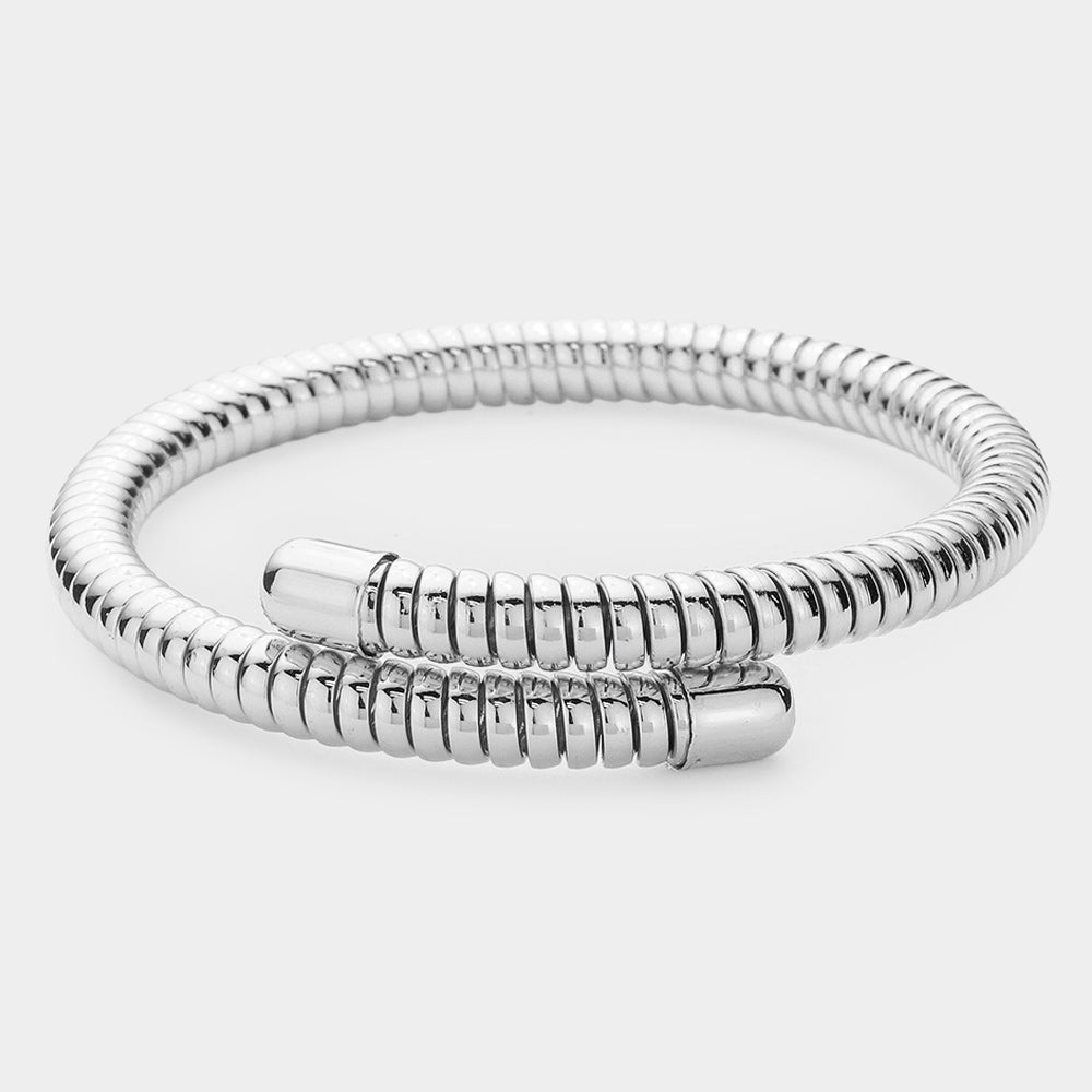 Madeline Love Silver Spring Metal Adjustable Bracelet - Bracelets