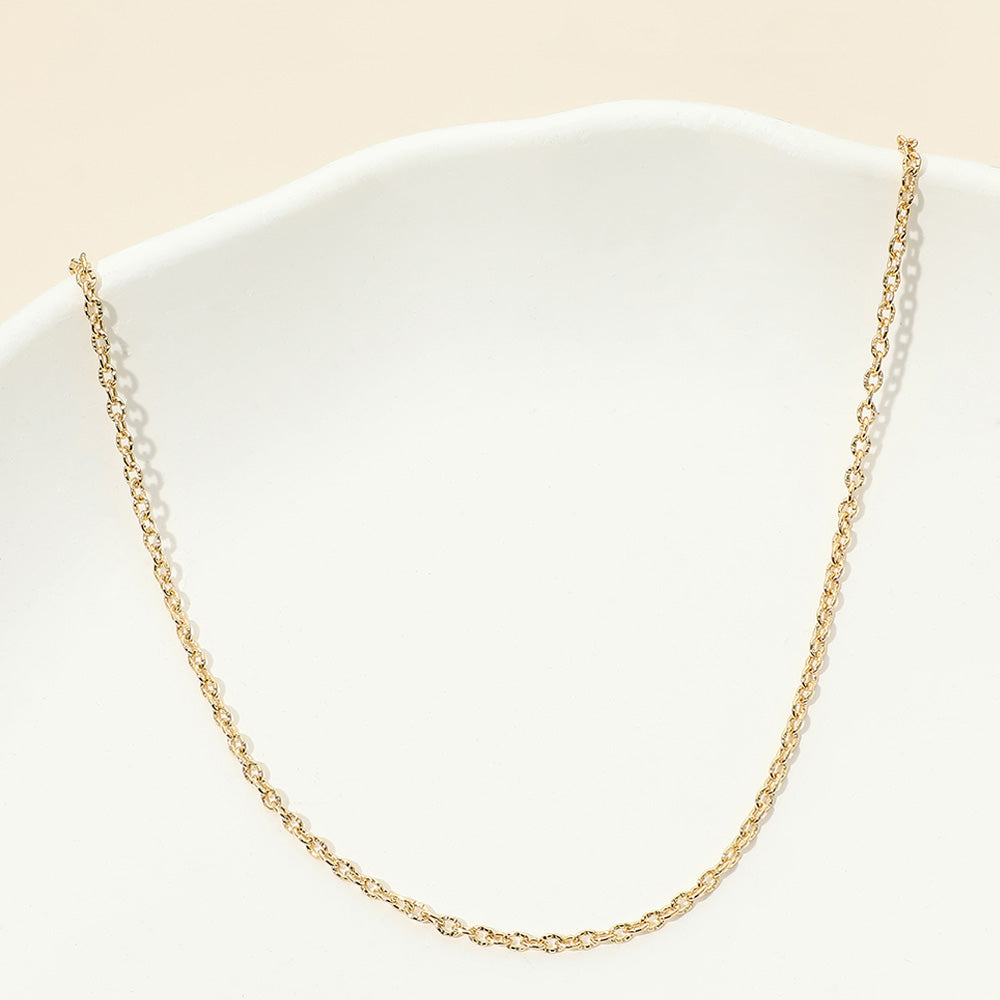 Madeline Love Gold Gold Dipped Cable Chain Necklace