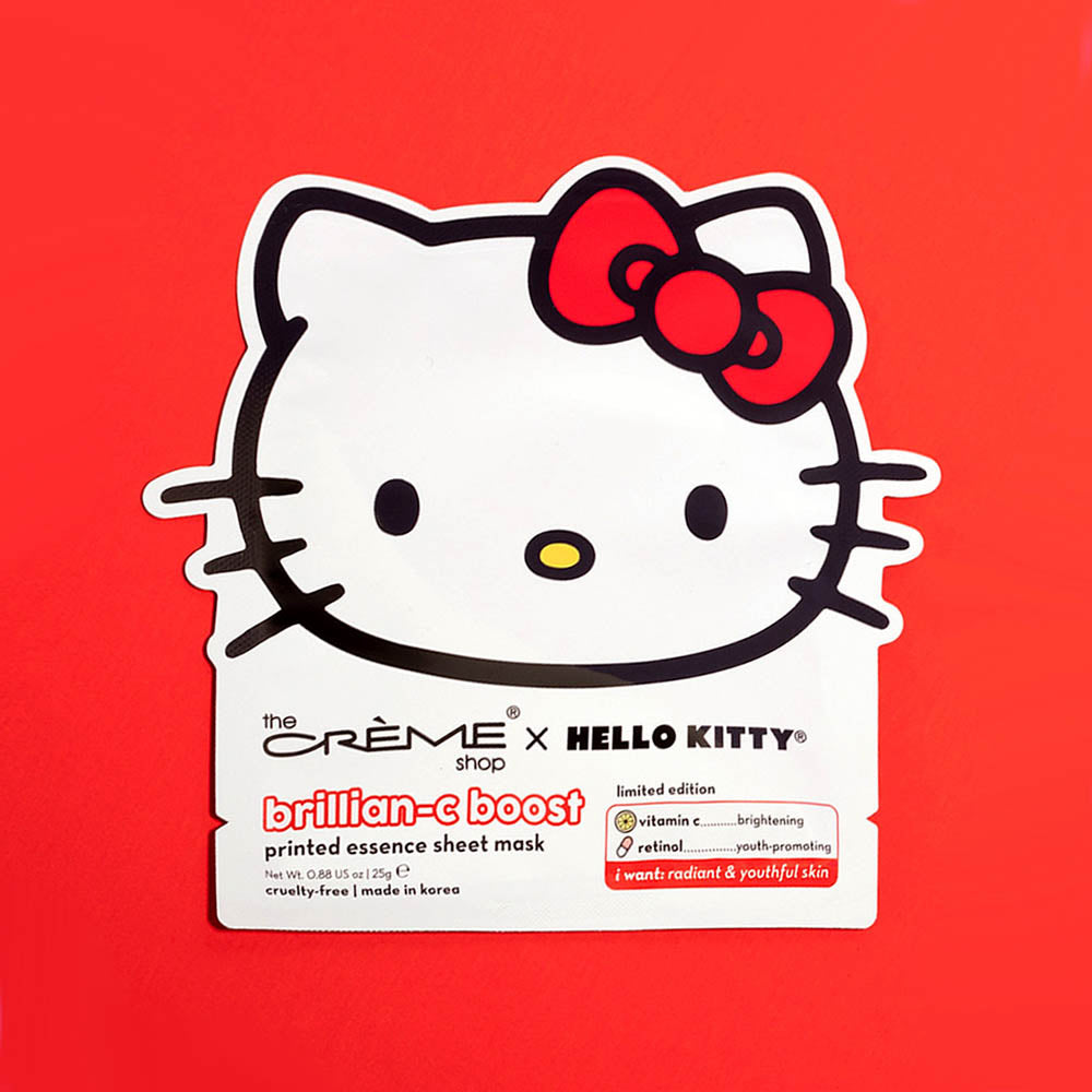 Madeline Love Red Ready To Glow Printed Essence Face Sheet Mask - Beauty & Cosmetics