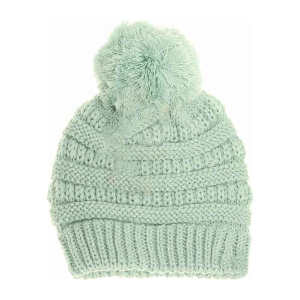 Mint Kids Solid Pom CC Beanies offer expert-level protection against cold weather with a focus on comfort and durability. Made from soft, insulating materials, they provide effective warmth while maintaining breathability. The solid color design ensures versatility, and the classic pom adds a playful yet refined detail. Tailored to fit securely on children’s heads, these beanies deliver reliable comfort for all outdoor activities in cooler temperatures
