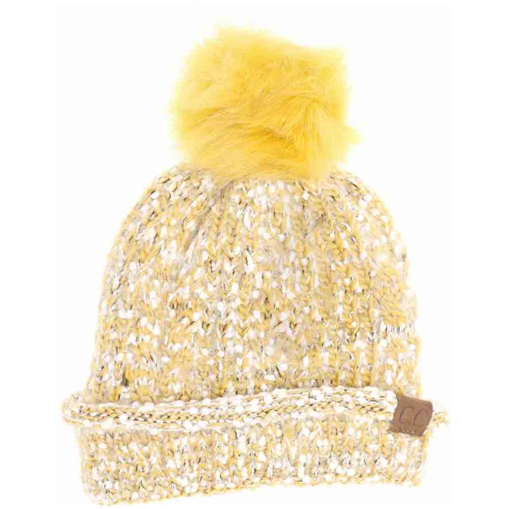 Mustard Fuzzy Lined Popcorn Knit Fur Pom CC Beanie offers expert-level warmth and style. Its distinctive popcorn knit texture enhances durability and aesthetic appeal, while the fuzzy lining provides added insulation for superior comfort in cold conditions. Topped with a fur pom, this beanie balances functionality with refined detailing, making it an essential accessory for keeping cozy during winter months. Perfectly crafted to combine fashion and performance, it ensures lasting comfort without compromisin