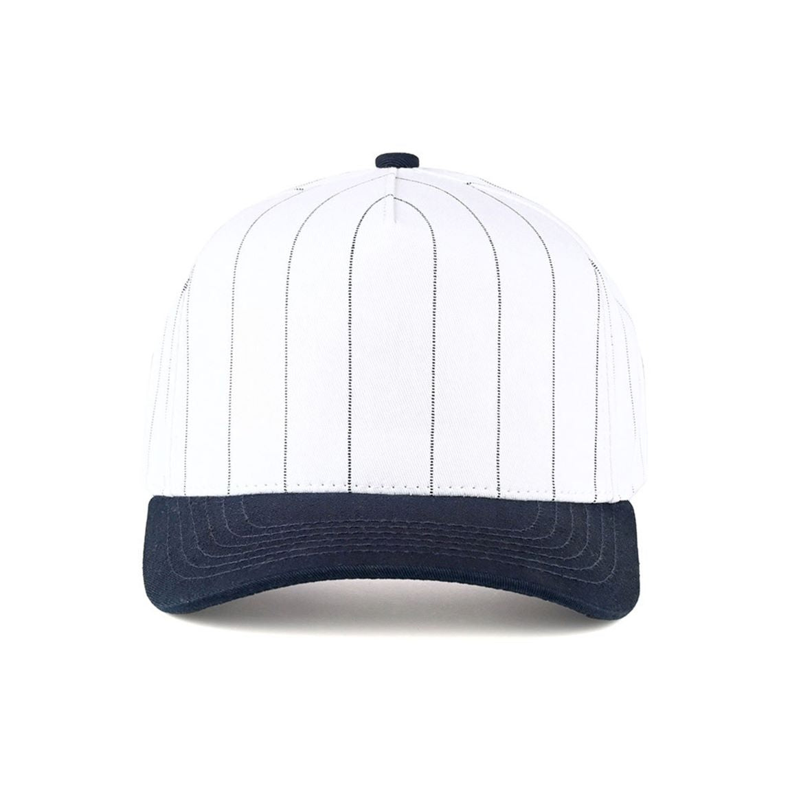 Navy CC Beanie Pinstripe Plain Two-Tone Trucker Hat Baseball Cap features a clean pinstripe pattern combined with a stylish two-tone design for a modern, sporty look. Designed in a classic trucker silhouette, it offers breathable comfort and an adjustable fit for everyday wear.
