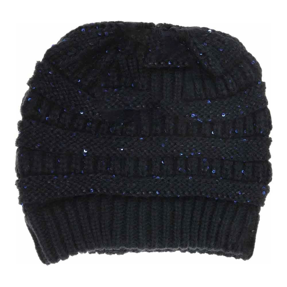 Navy Sequin CC Tail Beanie expertly blends functionality with fashionable detail. Crafted from soft, insulating materials, it ensures warmth during colder seasons. The subtle sequin embellishments add a refined shimmer without overwhelming the design, while the distinctive tail silhouette offers a contemporary edge. Perfect for those seeking sophisticated winter headwear that performs as well as it looks.