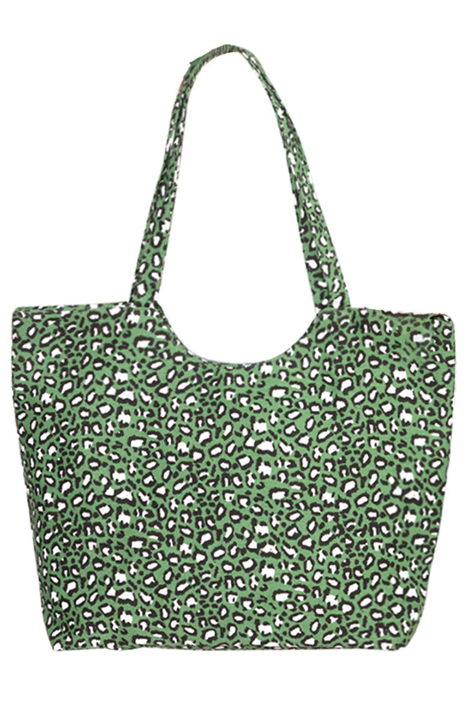 Leopard Pattern Tote Bag combines bold style with practical design, making it an essential accessory for everyday use. Crafted with durable materials, it offers ample space for your belongings while adding a fashionable touch to any outfit. Its distinctive leopard print ensures you stand out with confidence, perfect for both casual outings and more polished looks.