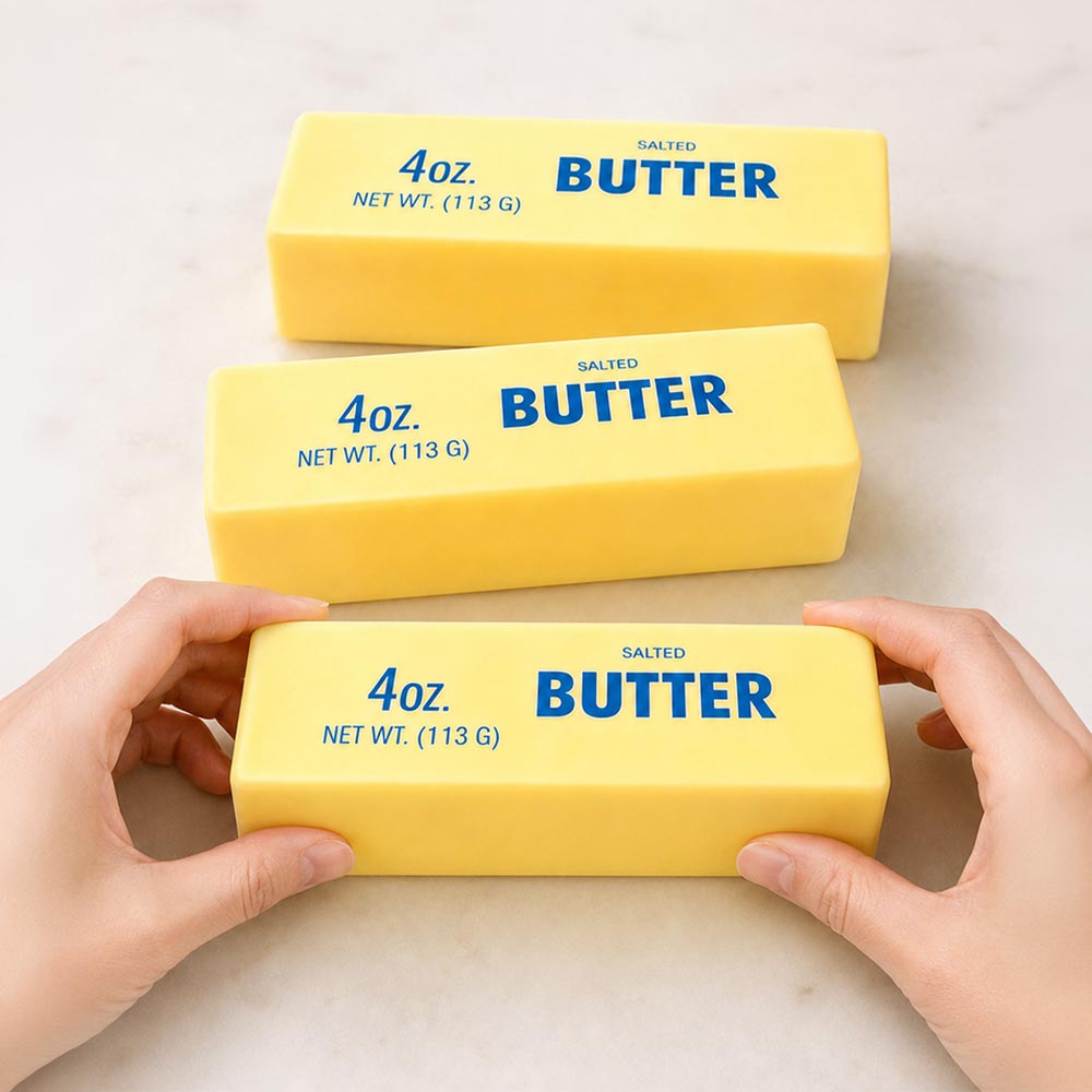Madeline Love Butter Stick Shape Squeeze Squishy Stress Relief Toy