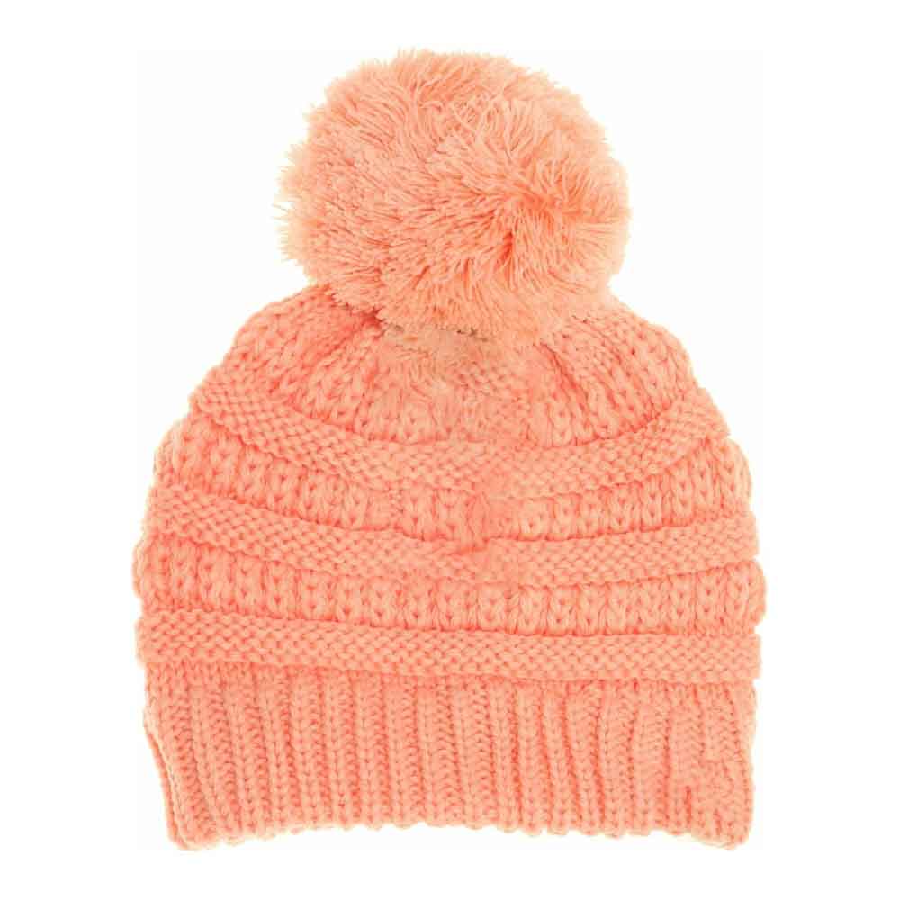 Peach Kids Solid Pom CC Beanies offer expert-level protection against cold weather with a focus on comfort and durability. Made from soft, insulating materials, they provide effective warmth while maintaining breathability. The solid color design ensures versatility, and the classic pom adds a playful yet refined detail. Tailored to fit securely on children’s heads, these beanies deliver reliable comfort for all outdoor activities in cooler temperatures