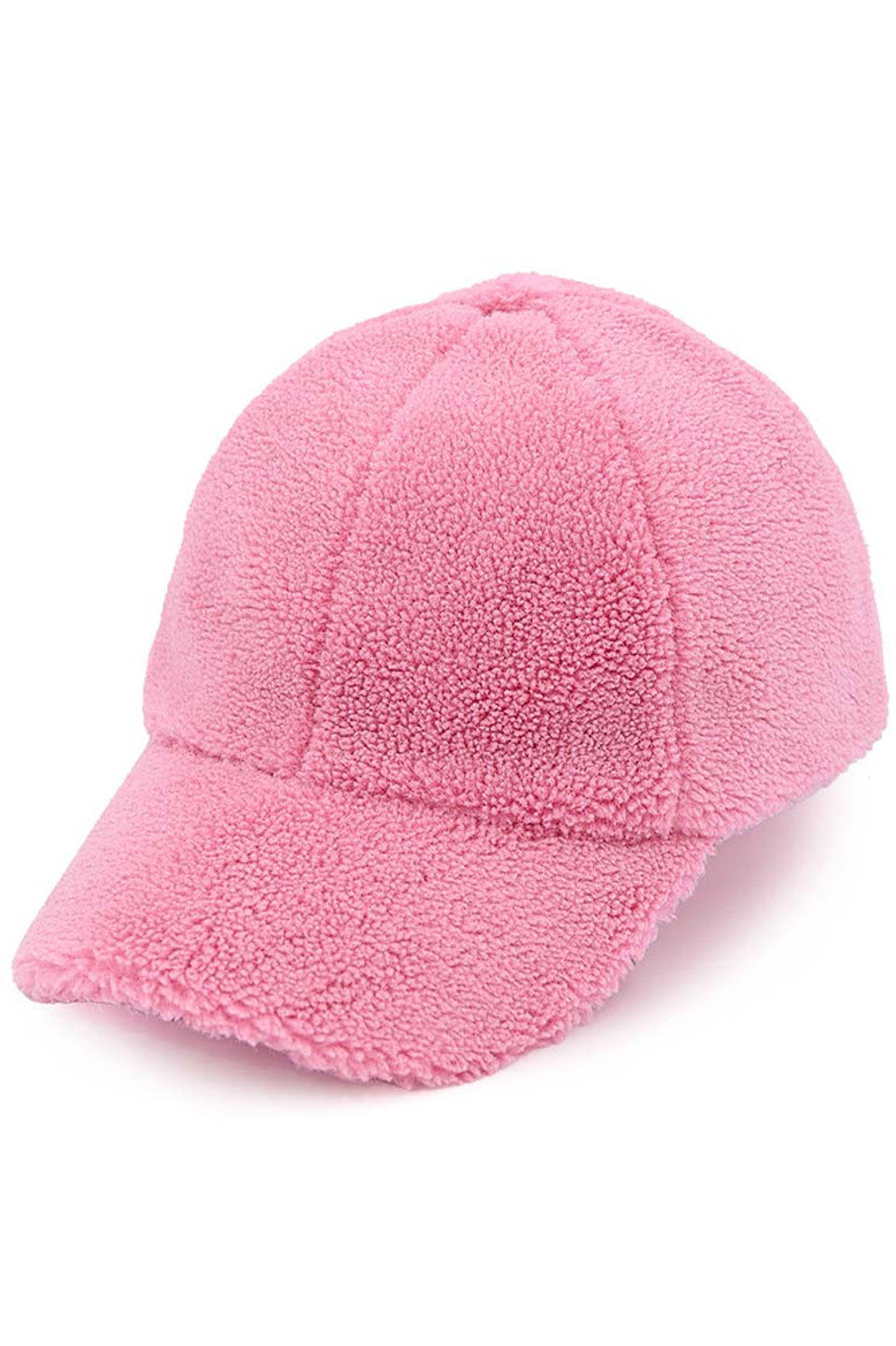 Pink C.C SOLID WINTER BASEBALL CAP is the perfect accessory for the upcoming winter season. Made with high-quality materials, it will keep your head warm and protected from the cold weather. With its solid colour design, it is versatile and can easily match any outfit. Stay stylish and cosy with this must-have cap.