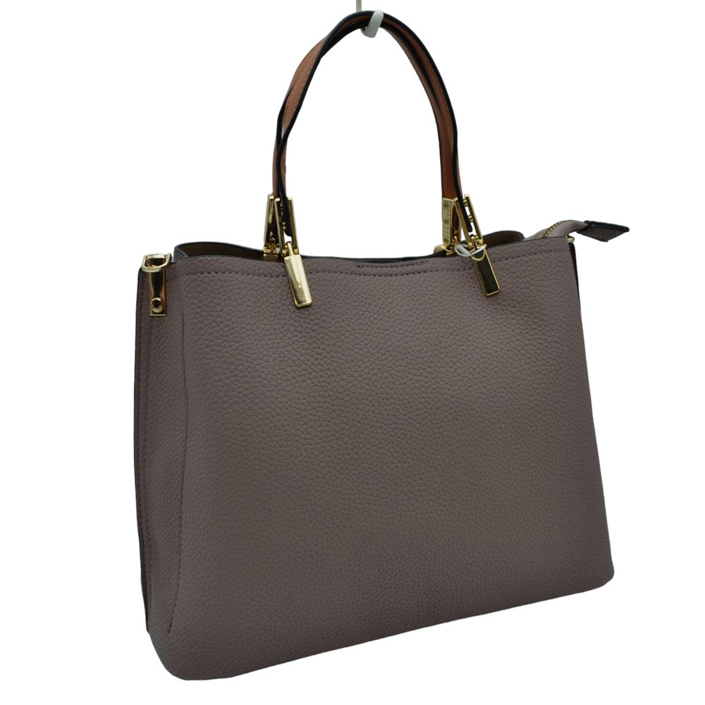 Purple Simpler Times Bucket Crossbody Bags For Women. A great everyday casual shoulder bag composed of Faux leather. A simple design with subtle gold hardware details on the closure. Magnetic snap closure for an inner zipper pouch opening spacious to hold your phone, wallet, and other essentials securely.