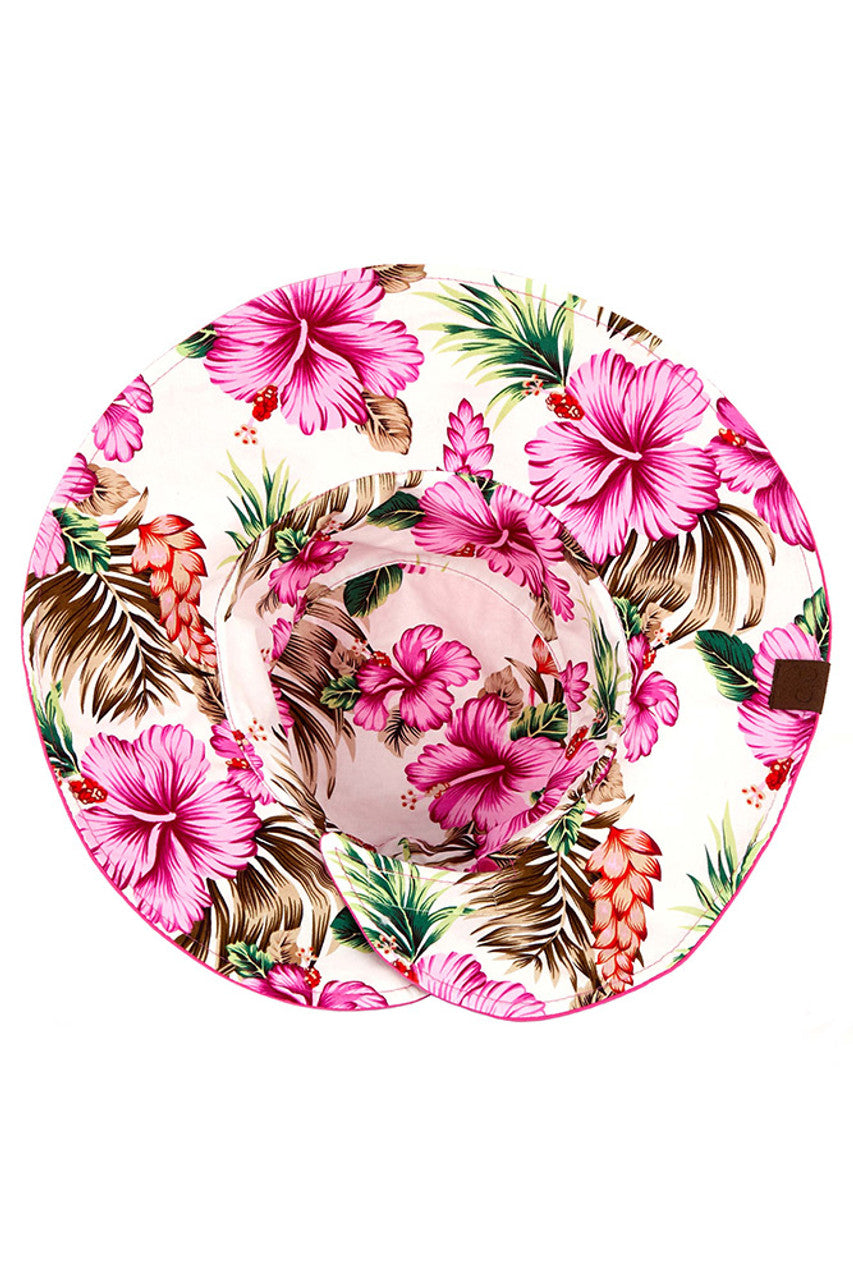 Hot Pink C.C SUN HAT is designed to provide stylish and effective protection from the sun. Made with high-quality materials, it offers UPF 50+ protection and a wide brim for maximum coverage. Stay comfortable and safe in the sun with this expertly crafted sun hat.