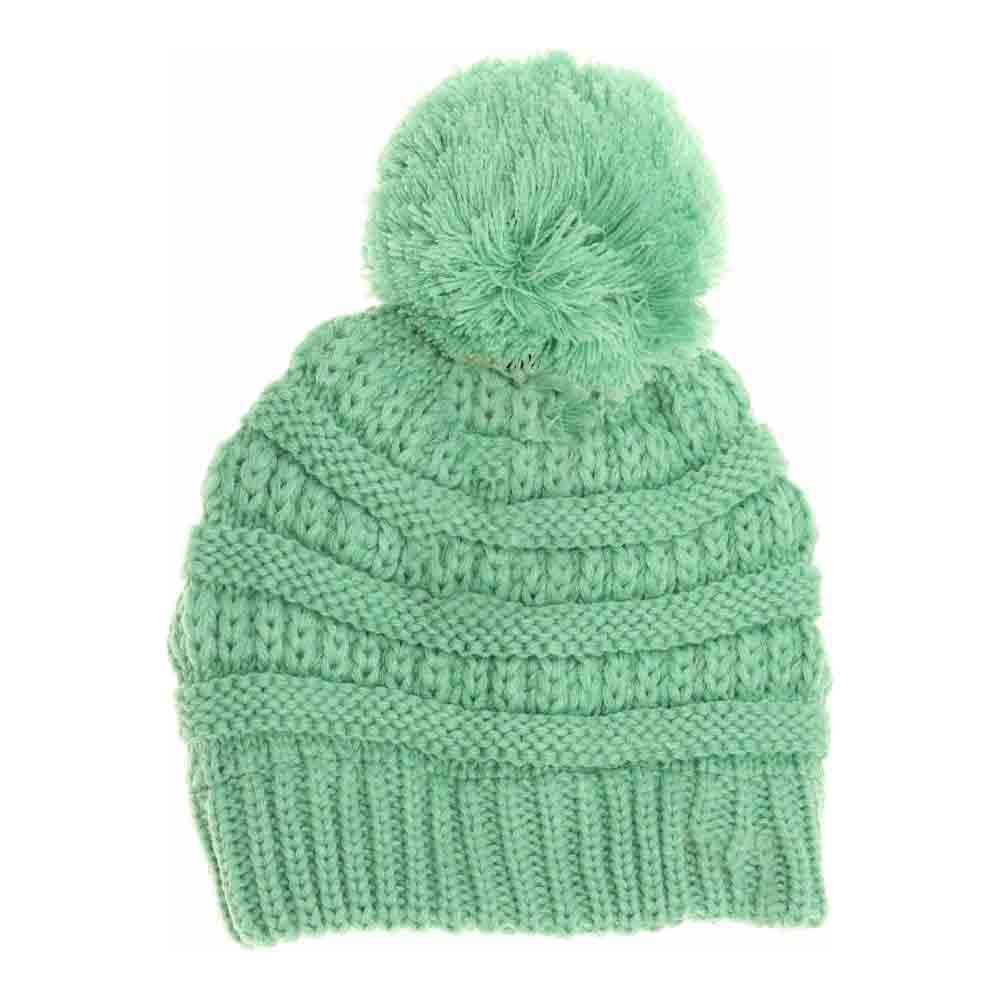 Sage Kids Solid Pom CC Beanies offer expert-level protection against cold weather with a focus on comfort and durability. Made from soft, insulating materials, they provide effective warmth while maintaining breathability. The solid color design ensures versatility, and the classic pom adds a playful yet refined detail. Tailored to fit securely on children’s heads, these beanies deliver reliable comfort for all outdoor activities in cooler temperatures