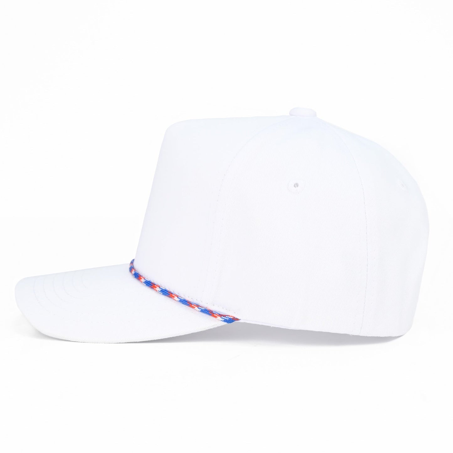 C.C Soild Trucker Hat W/ Usa Rope