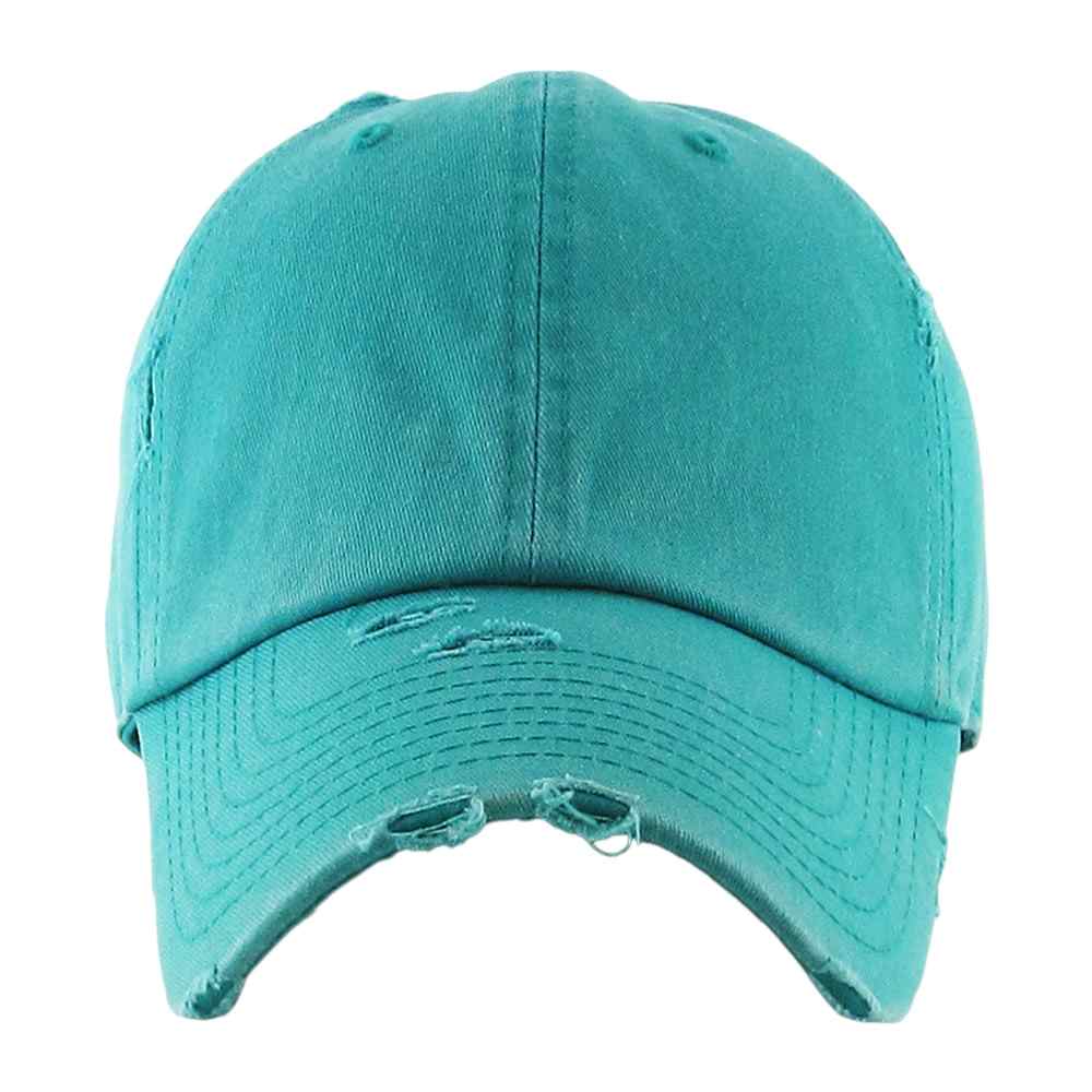 Turquoise Solid Vintage Baseball Cap blends classic design with expert craftsmanship for a refined, durable accessory. Made from high-quality materials, it ensures a comfortable, secure fit suitable for daily wear. Its minimalist, solid color design complements a range of styles, while the vintage finish adds subtle character. Perfect for those seeking both timeless appeal and reliable performance in a baseball cap.