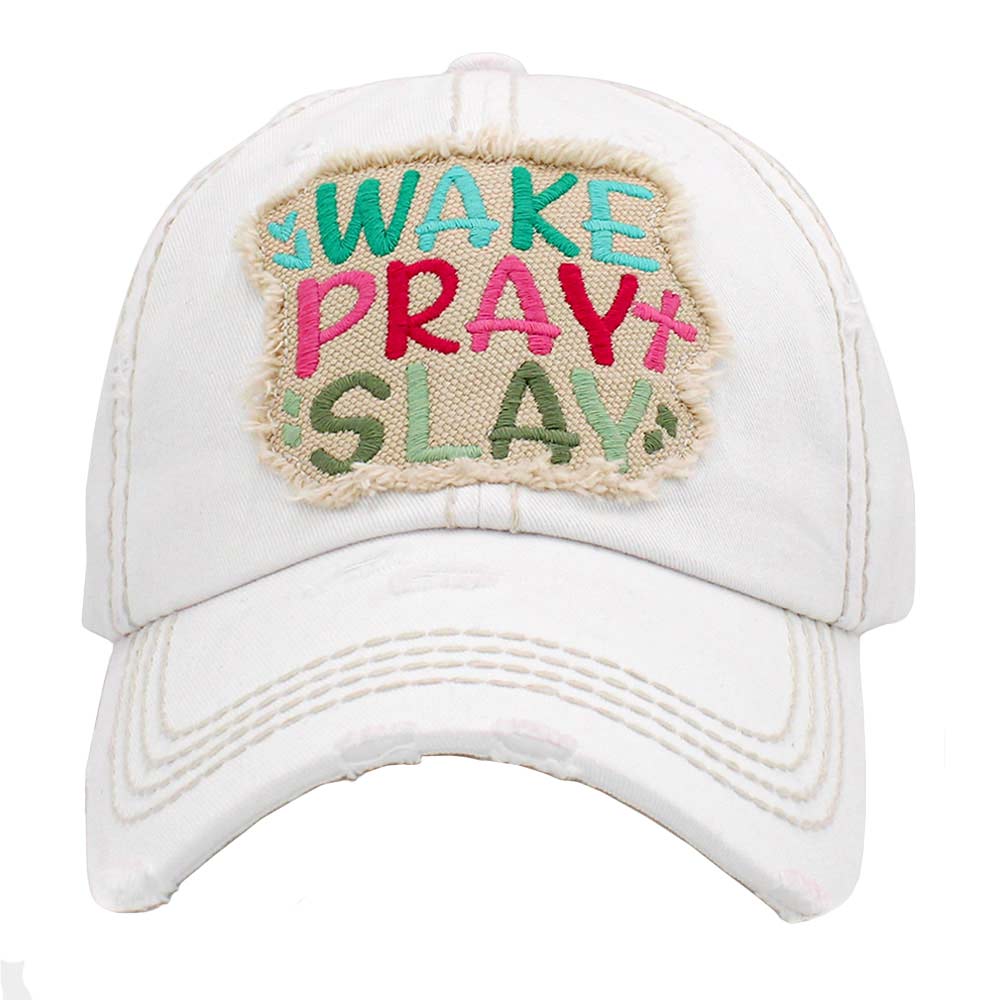 Wake Play Slay Vintage Baseball Cap