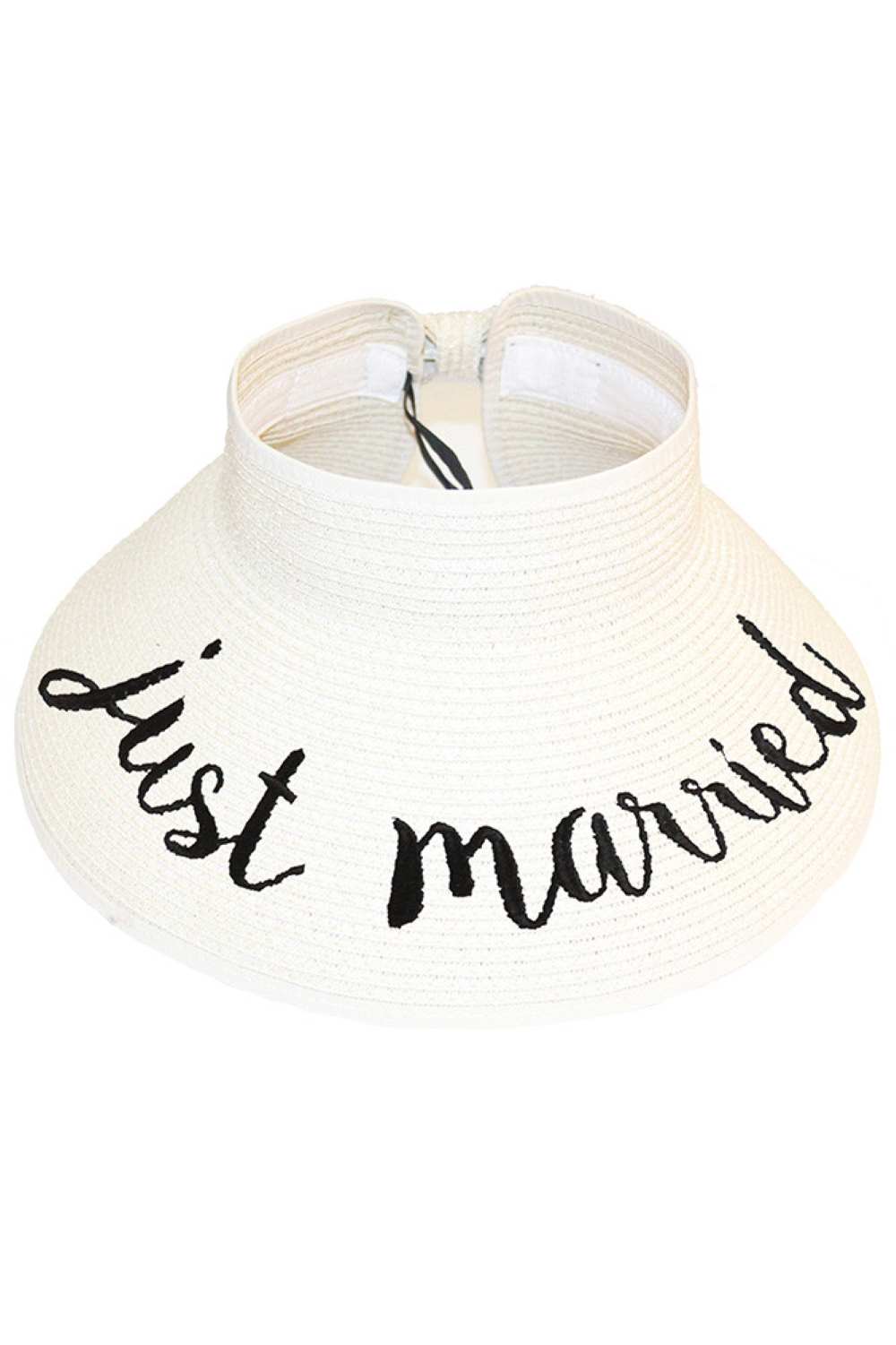 White This roll-up paper visor hat is the ultimate travel companion for sun-soaked getaways. Made from 100% paper, it's featherlight and packable simply roll it up and toss it in your bag. The open visor design keeps you cool while shielding your face from harmful UV rays, making it ideal for beach days, poolside relaxation, and outdoor exploration.