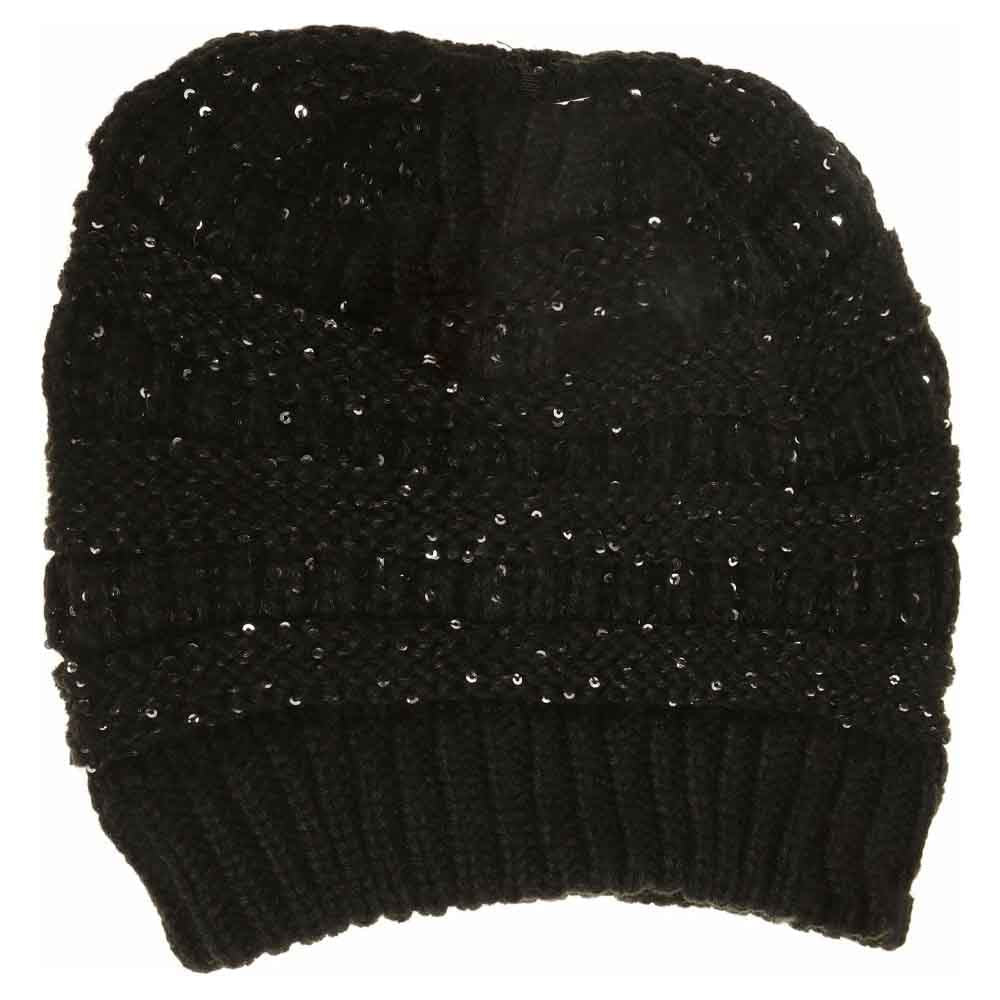 black Sequin CC Tail Beanie expertly blends functionality with fashionable detail. Crafted from soft, insulating materials, it ensures warmth during colder seasons. The subtle sequin embellishments add a refined shimmer without overwhelming the design, while the distinctive tail silhouette offers a contemporary edge. Perfect for those seeking sophisticated winter headwear that performs as well as it looks.