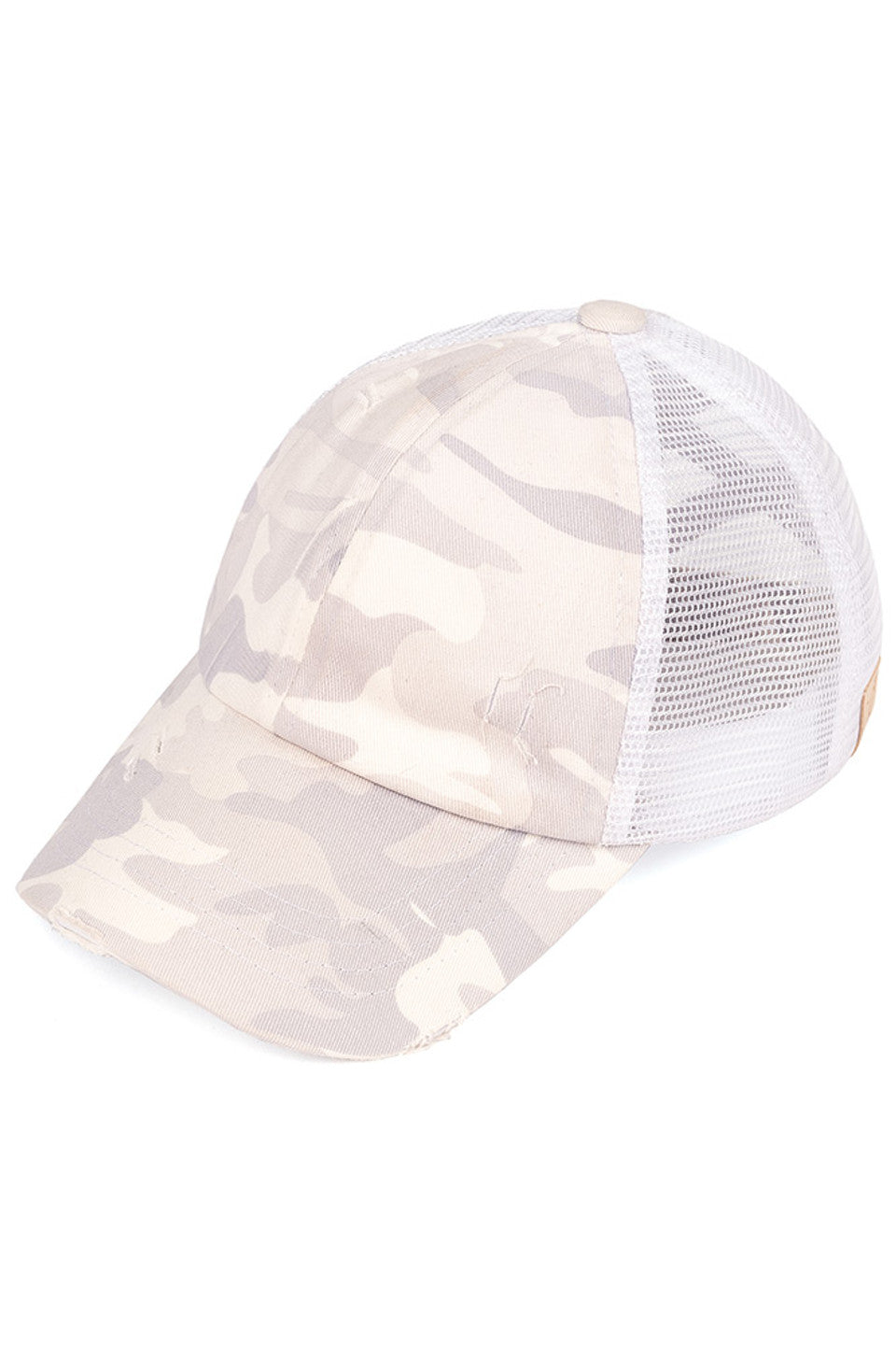 White C.C Kids Baseball Ponycap combines classic sporty style with a practical design tailored for children with ponytails. Crafted for comfort and durability, it features an adjustable fit to accommodate growing heads and a ponytail-friendly opening at the back. Ideal for active kids, this cap offers sun protection while allowing hair to stay neatly in place during