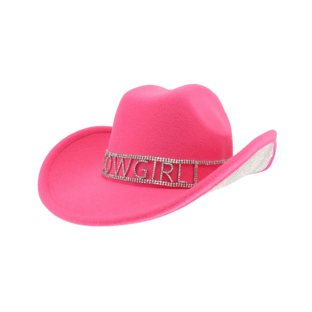Candy Pink The Cowgirl Sequin Cowboy Hat offers a sophisticated fusion of classic western style and sparkling sequin embellishments. Designed with expert craftsmanship, it ensures durability and a comfortable fit, making it ideal for rodeos, festivals, or stylish everyday wear. This hat provides a confident, polished look while celebrating the timeless spirit of the cowgirl.