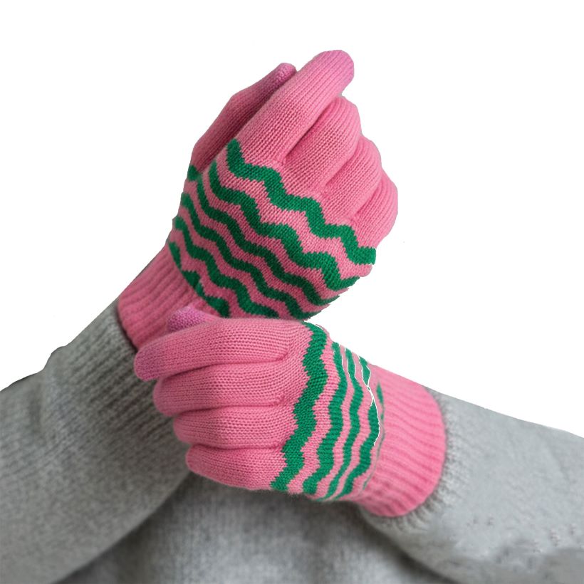 Stay stylish and connected this holiday season with our Holiday Chevron Pattern Smart Touch Winter Gloves. The chic chevron design adds a touch of flair to your winter ensemble, while the smart touch technology keeps you seamlessly texting in the cold. Perfect for busy days or gifting to your fashionable friends. Elevate your winter wardrobe today!