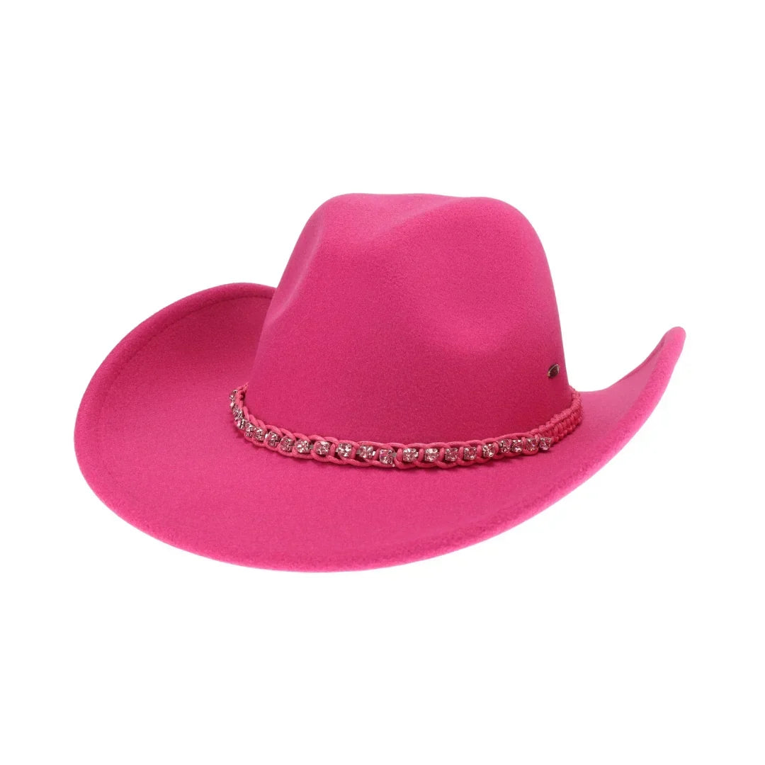 Modesto Vegan Fabric C.C Cowboy Hat