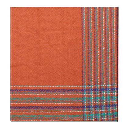 Plaid Liner Square Blanket Scarf Shawl