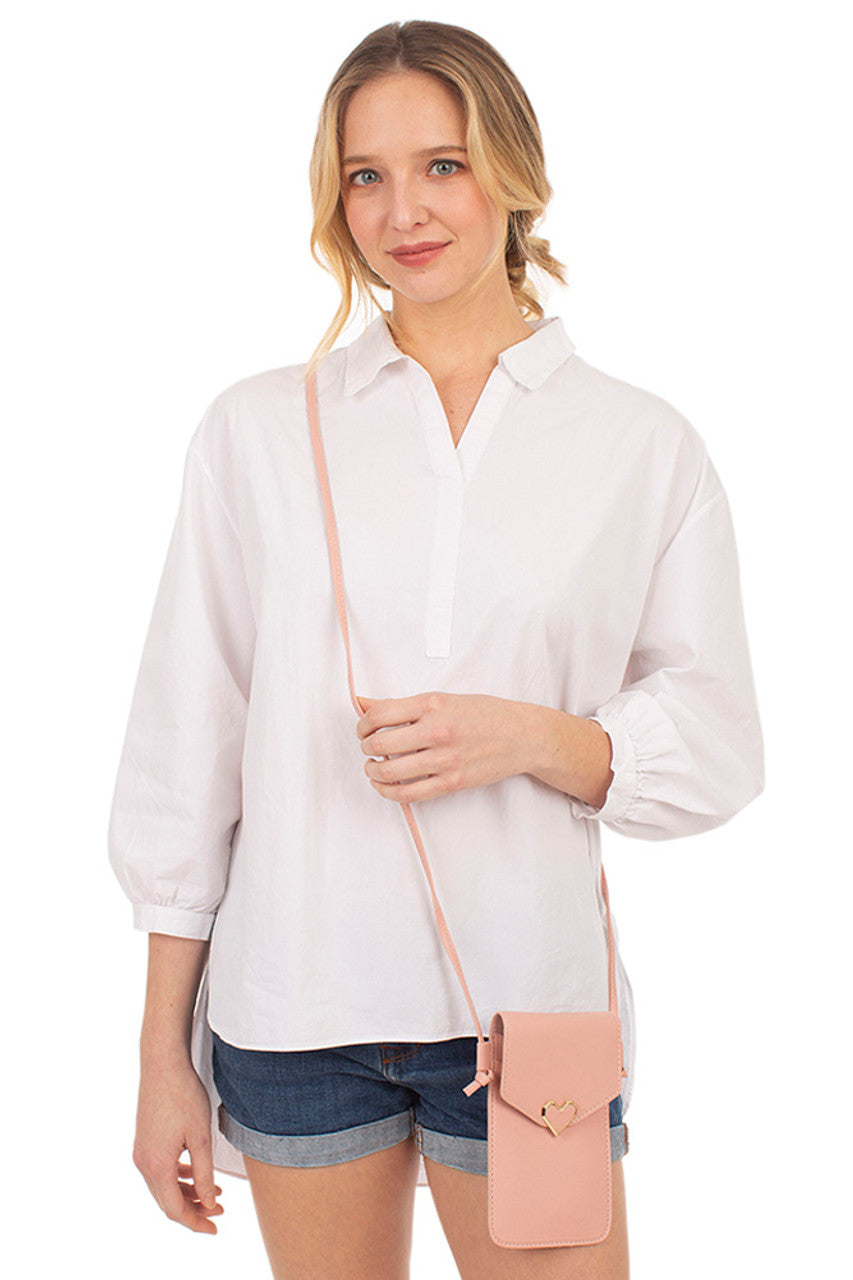 Solid Strap Phone Case Cross Body Bag combines protection and convenience in one sleek accessory. Designed with a durable case to safeguard your phone from everyday impacts, it features a sturdy crossbody strap for hands-free carrying. Ideal for on-the-go lifestyles, this bag keeps your essentials close and accessible while offering secure phone storage. Its minimalist design ensures versatility, making it suitable for both casual outings and professional settings.