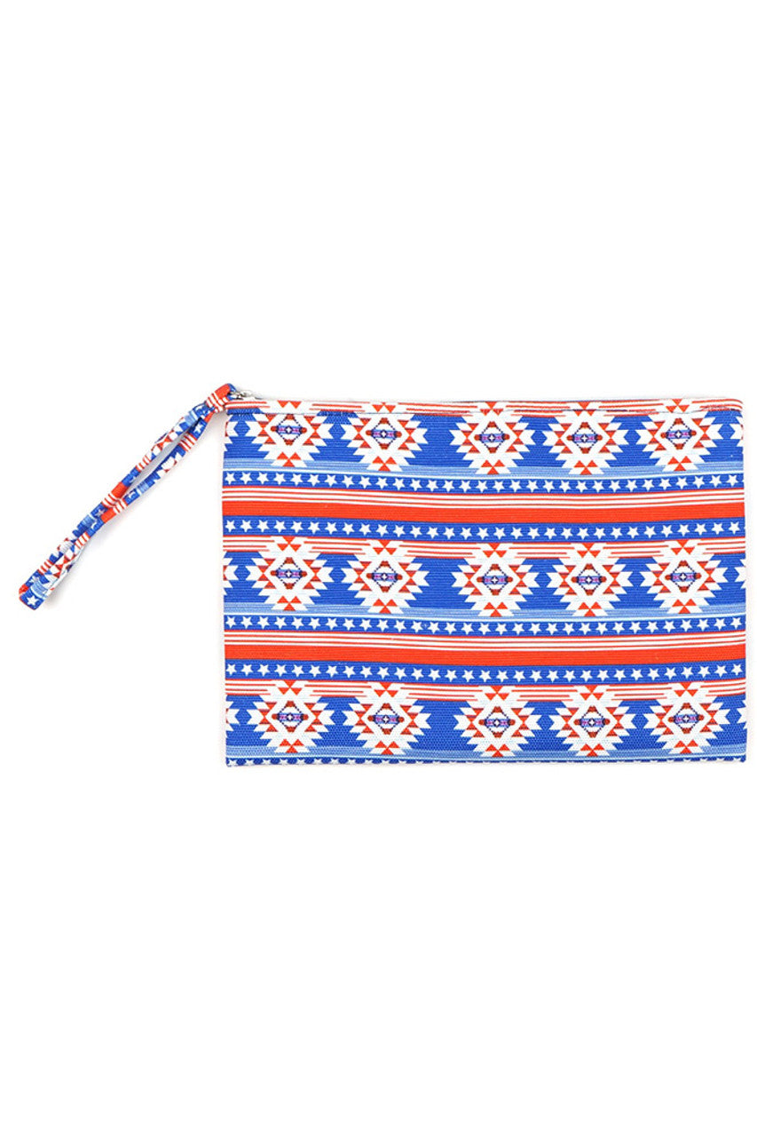 Star and Stripe Pouch offers a sleek and practical solution for organizing essentials. Crafted with durable materials, it features a distinctive star and stripe design that combines style with functionality. Ideal for travel or daily use, this pouch keeps your items secure and easily accessible, reflecting a refined taste in accessories.