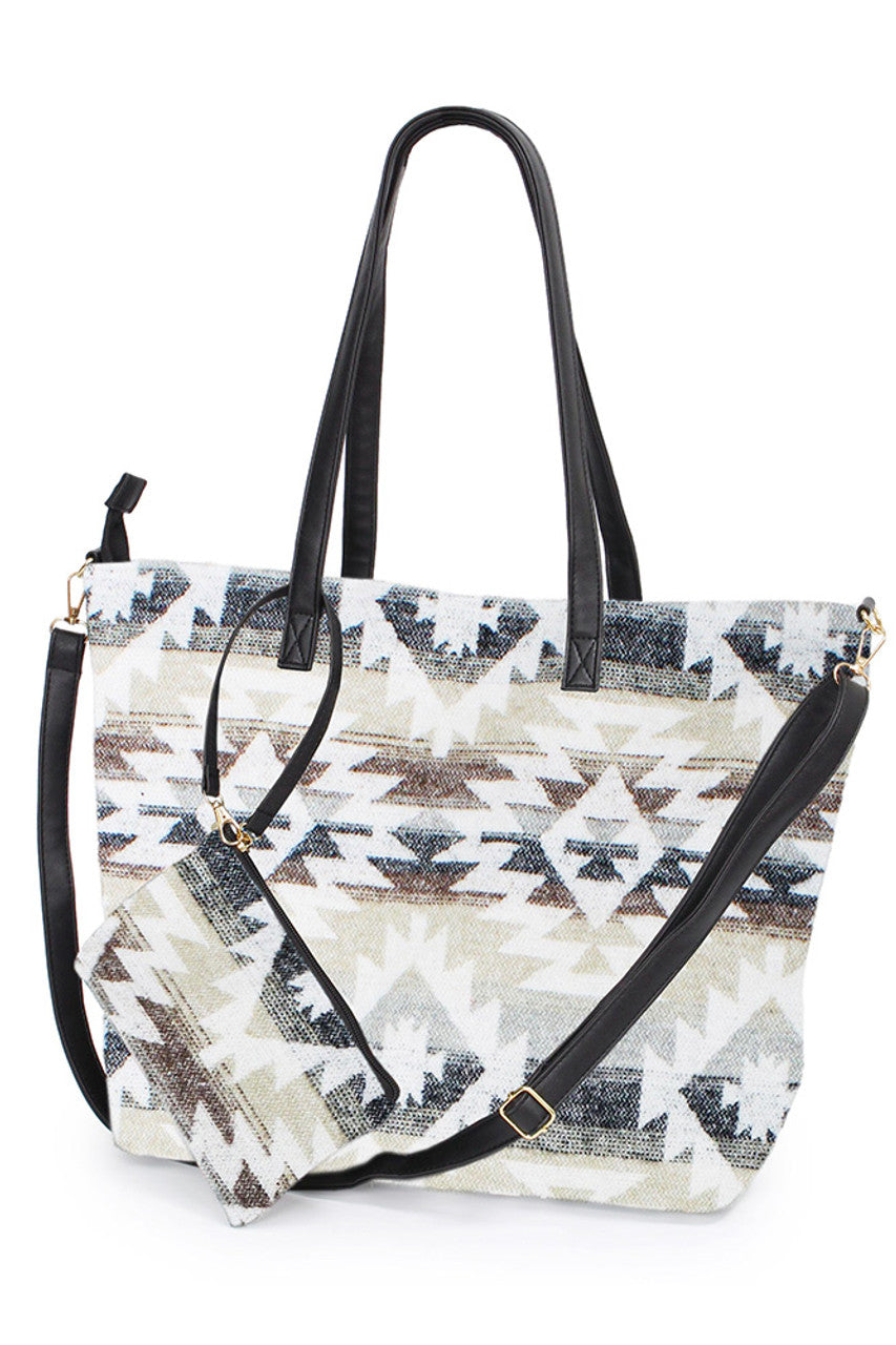 Western Weekend Tote Bag with Pouch combines spacious design with practical organization, making it ideal for short trips or daily use. Crafted for durability, this tote features a roomy main compartment complemented by a detachable pouch to keep essentials easily accessible. Its sturdy construction and versatile style ensure reliable performance and a polished look for any weekend getaway.