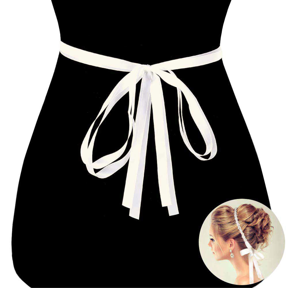 AB Rose Gold Multi Stone Rhinestone Sash Ribbon Wedding Belt Headband. This beautiful Rhinestone belt is a piece of jewellery for your gown. Sparkling ribbon decorated with fine workmanship, looks delicate and elegant. A stunning addition to wedding dress, bridesmaid dress, prom, party, graduation, formal or any other special occasion dresses.