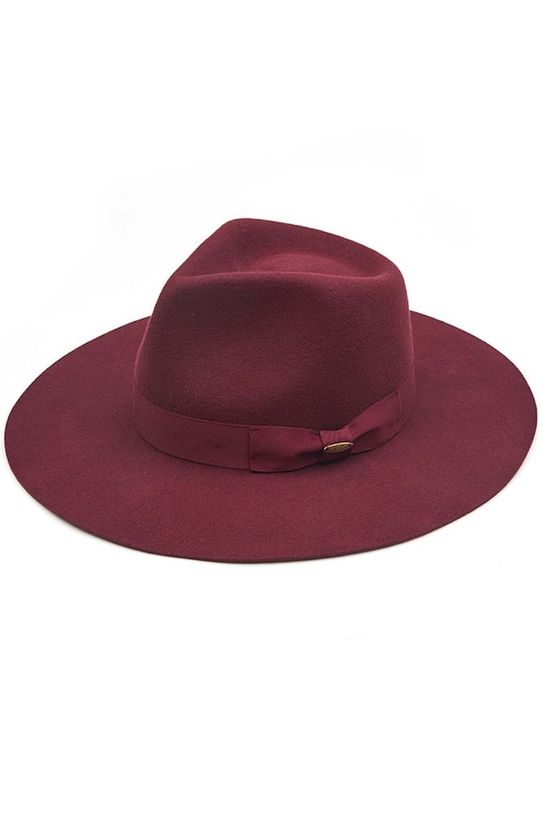 Berry C.C Wool Felt Detailed Panama Summer Sun Hat With Ribbon Band Trim; Unique, timeless & classic Summer Sun Fedora Hat has a ribbon band trim material accent. Trendy Birthday, Holiday Gift, Christmas Gift, Regalo de Navided, Bad hair days, casual everyday wear, Anniversary Gift, Fall Outfit, Cool Fashion Fedora, Valentine's Day Gift