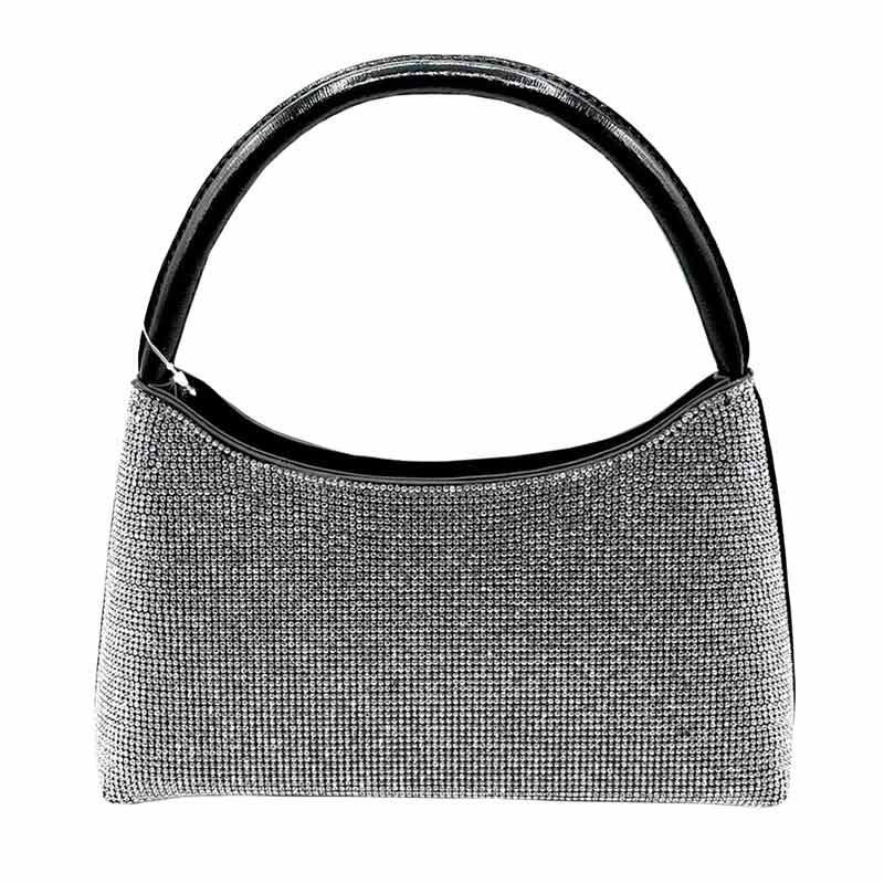 Black Bling Tote Evening Bag, is beautifully designed and fit for all occasions & places. Show your trendy side with this awesome tote evening bag. Have fun and look stylish. Versatile enough for carrying straight through the week, perfectly lightweight to carry around all day. Perfect for makeup, money, credit cards, keys or coins, and many more things.