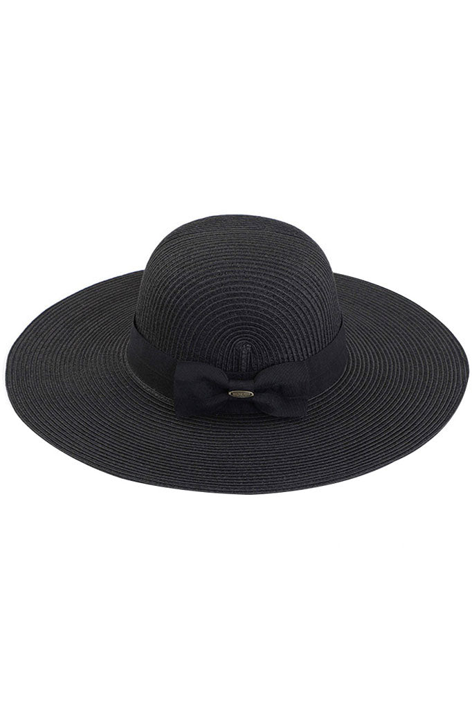 Black C.C Detachable Bow Foldable Sun Hat, it will bring fantasy and color to your summer outfits. Whether you’re basking under the summer sun at the beach, lounging by the pool, or kicking back with friends at the lake, a great hat can keep you cool and comfortable even when the sun is high in the sky. A light summer hat, to be worn without moderation on a daily basis.